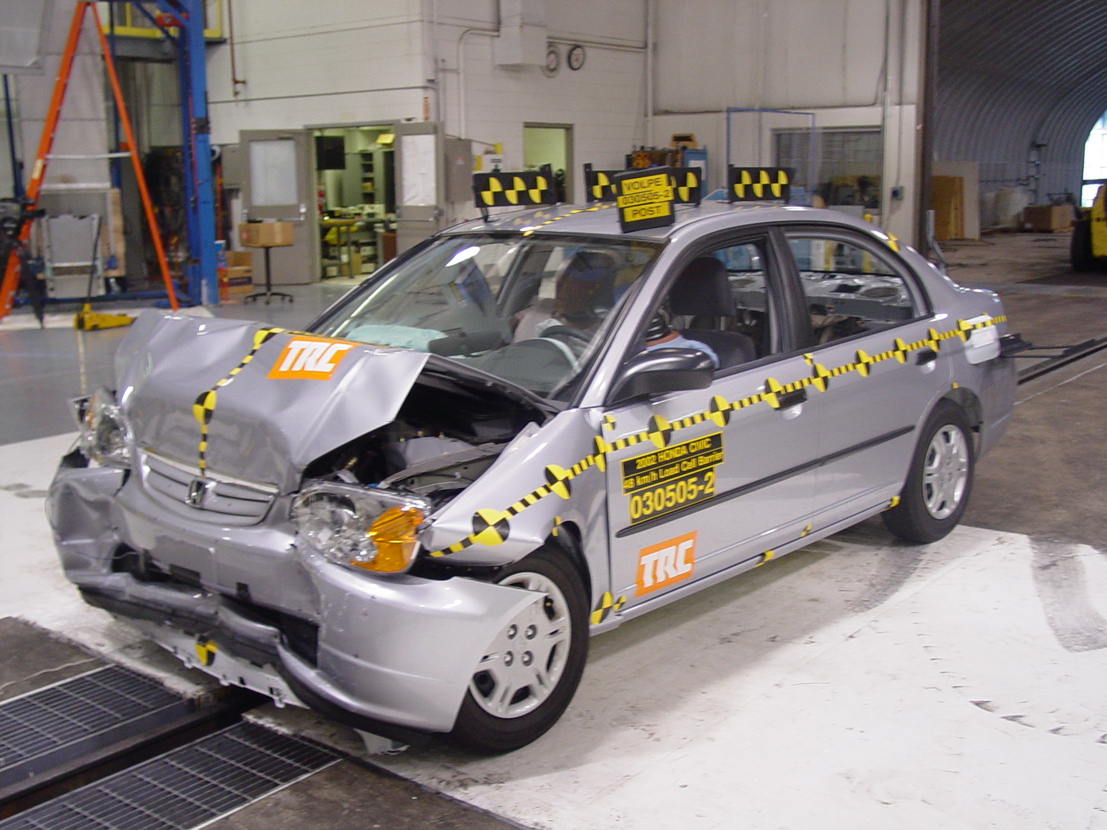 2002 HONDA CIVIC crash image 16