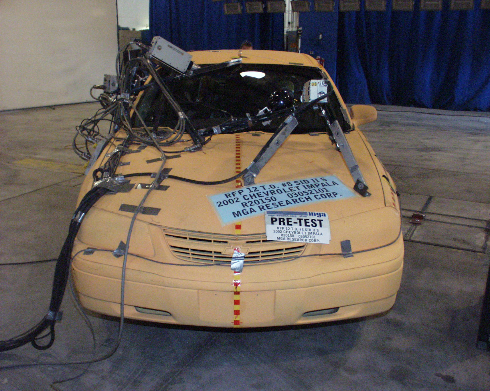 2002 CHEVROLET IMPALA crash image