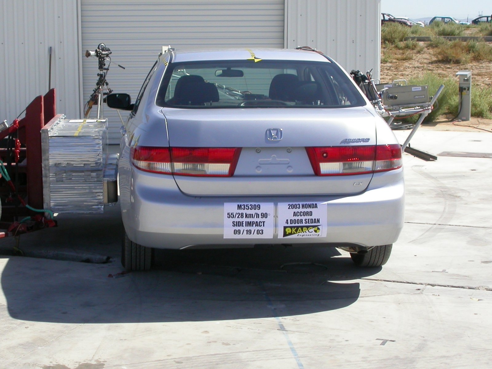 2003 HONDA ACCORD crash image 13