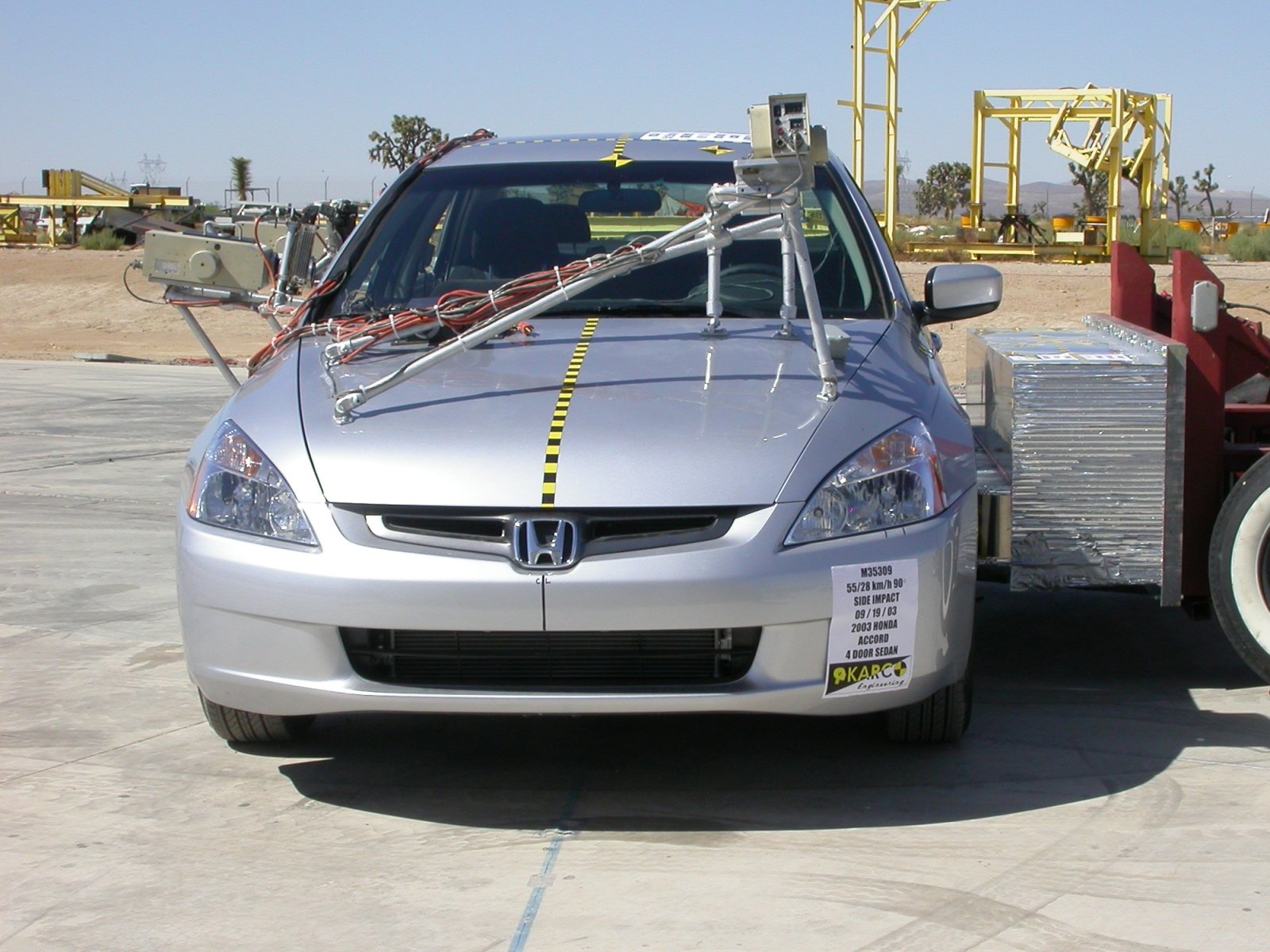 2003 HONDA ACCORD crash image 5