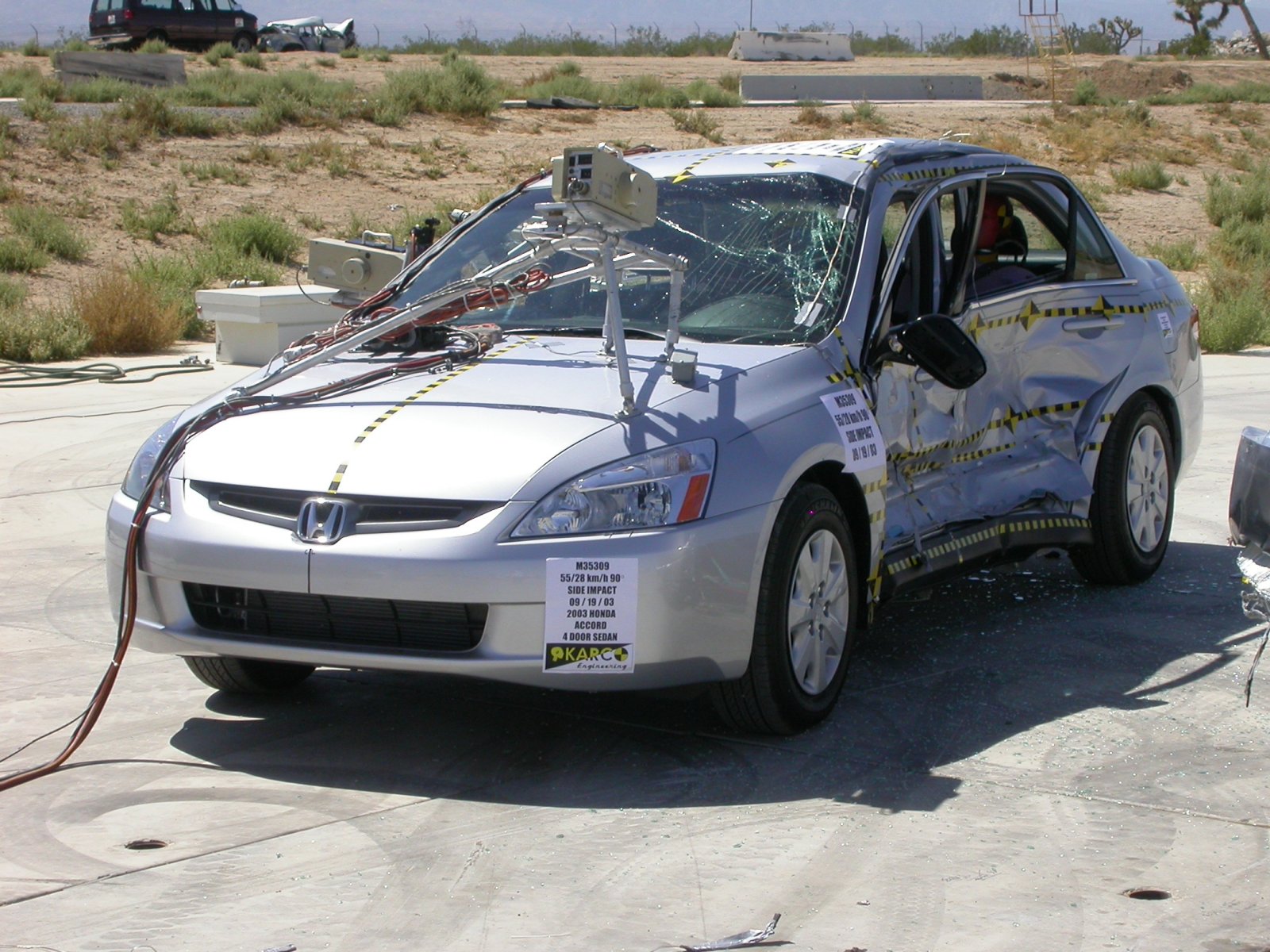 2003 HONDA ACCORD crash image 8