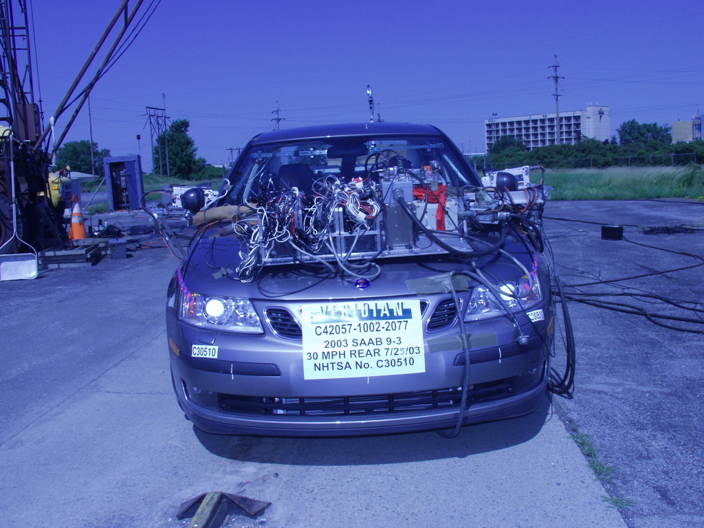 2003 SAAB 9-3 crash image