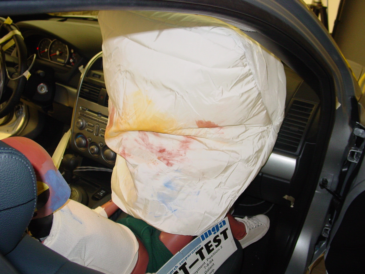 2004 MITSUBISHI GALANT crash image