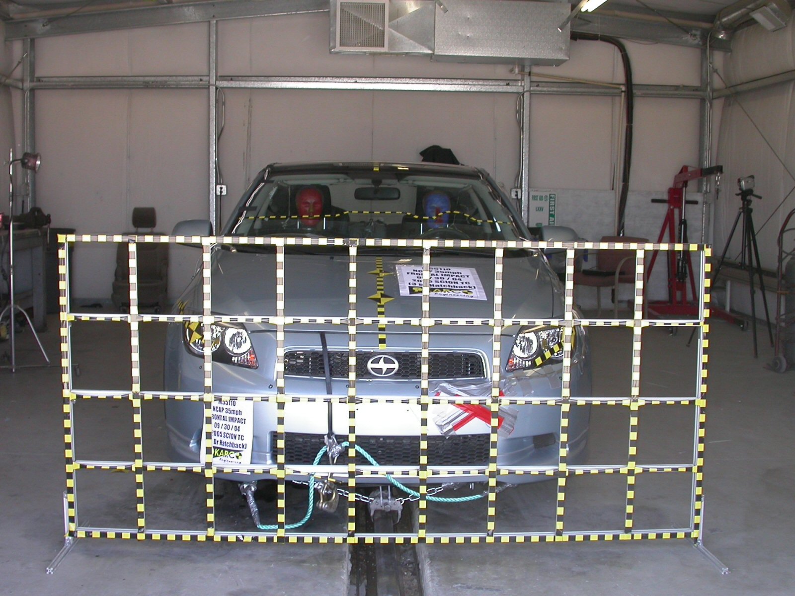 2005 TOYOTA SCION TC crash image