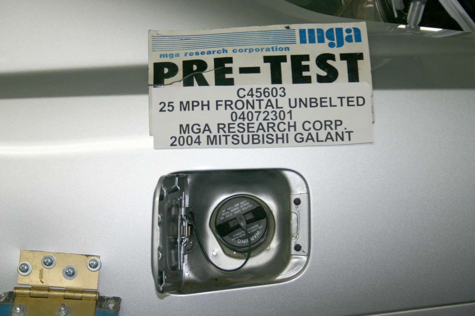 2004 MITSUBISHI GALANT crash image 19