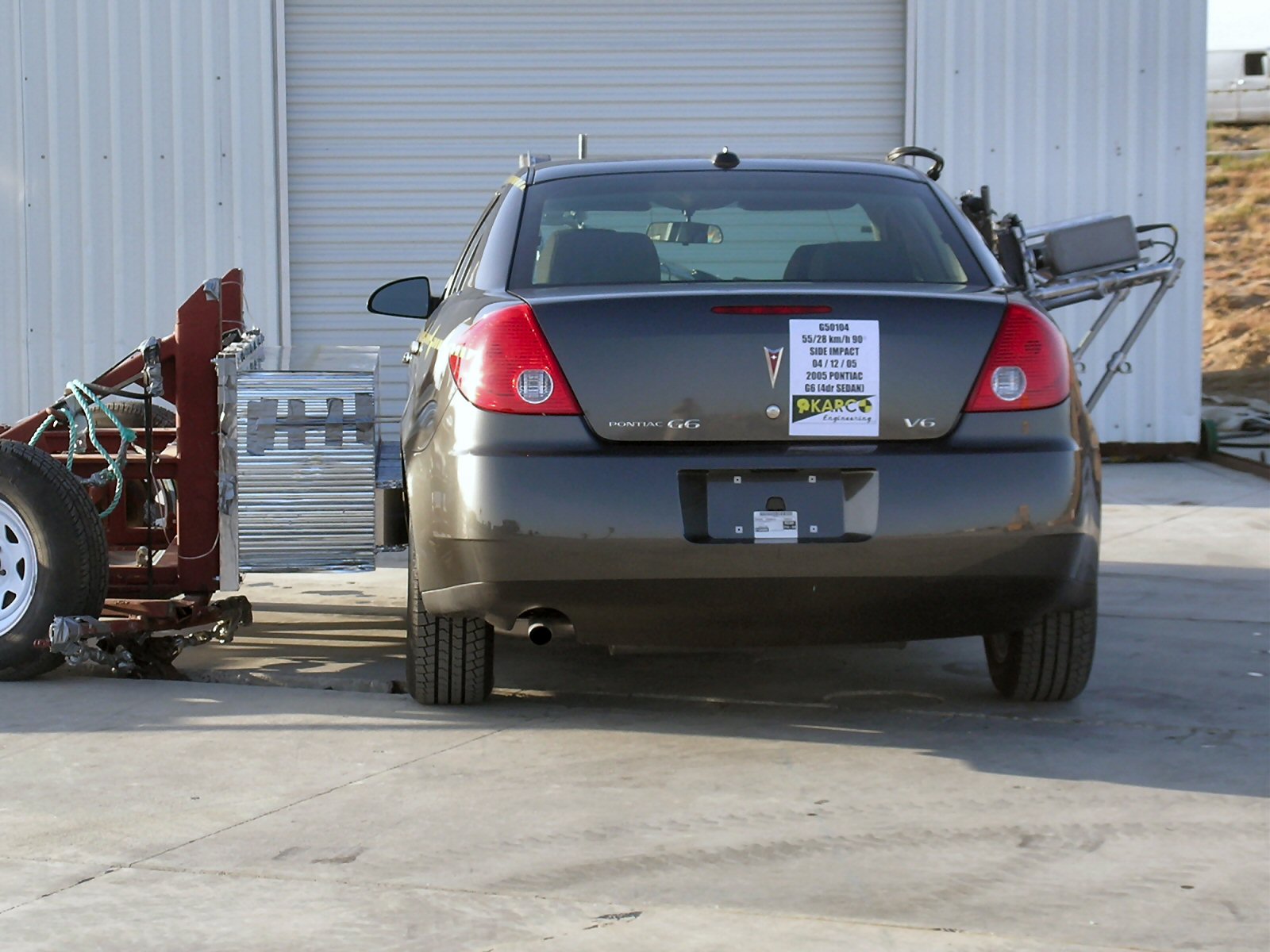 2005 PONTIAC G6 crash image 13