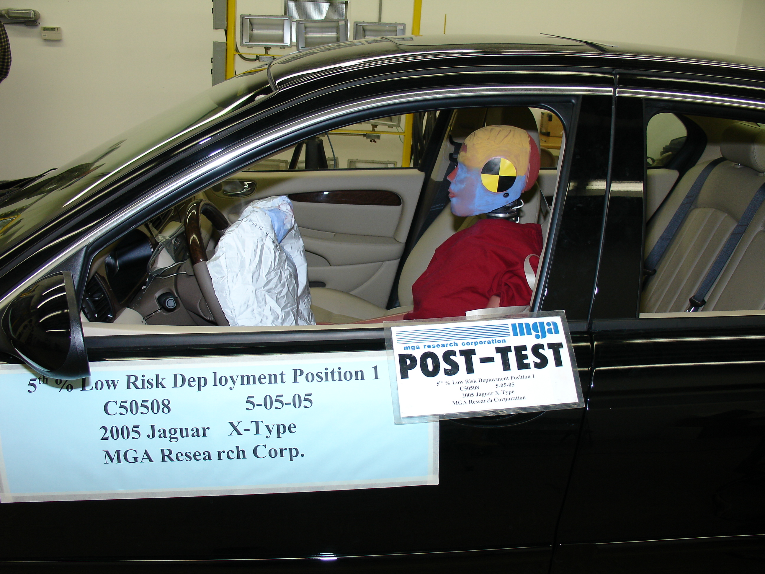 2005 JAGUAR X-TYPE crash image