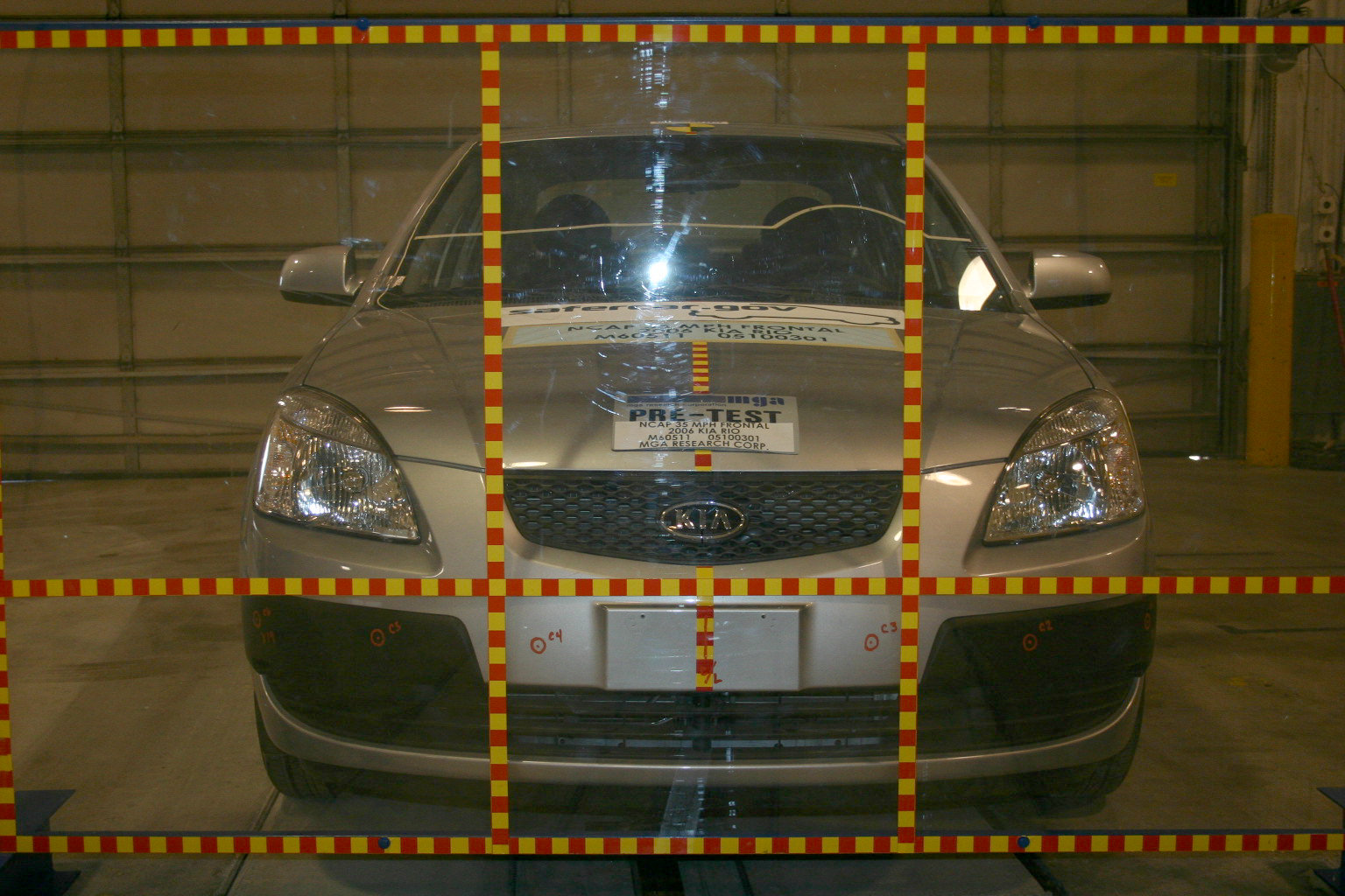 2006 KIA RIO crash image