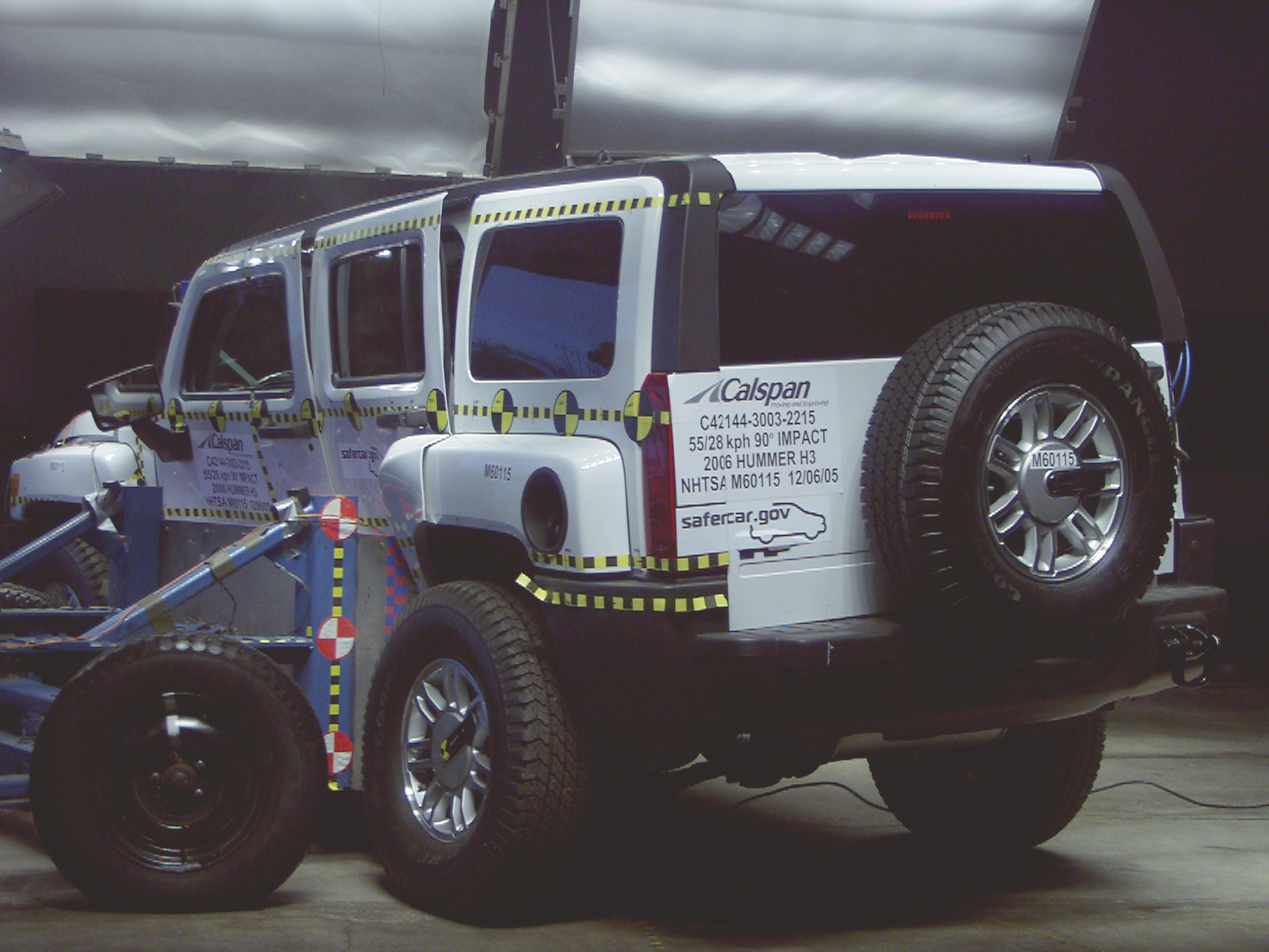 2006 HUMMER H3 crash image