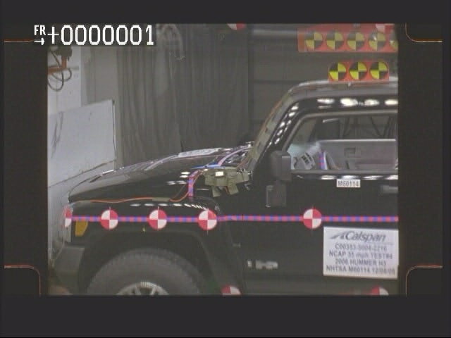 2006 HUMMER H3 crash image