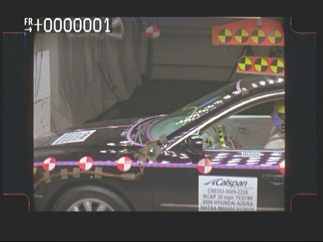 2006 HYUNDAI AZERA crash image