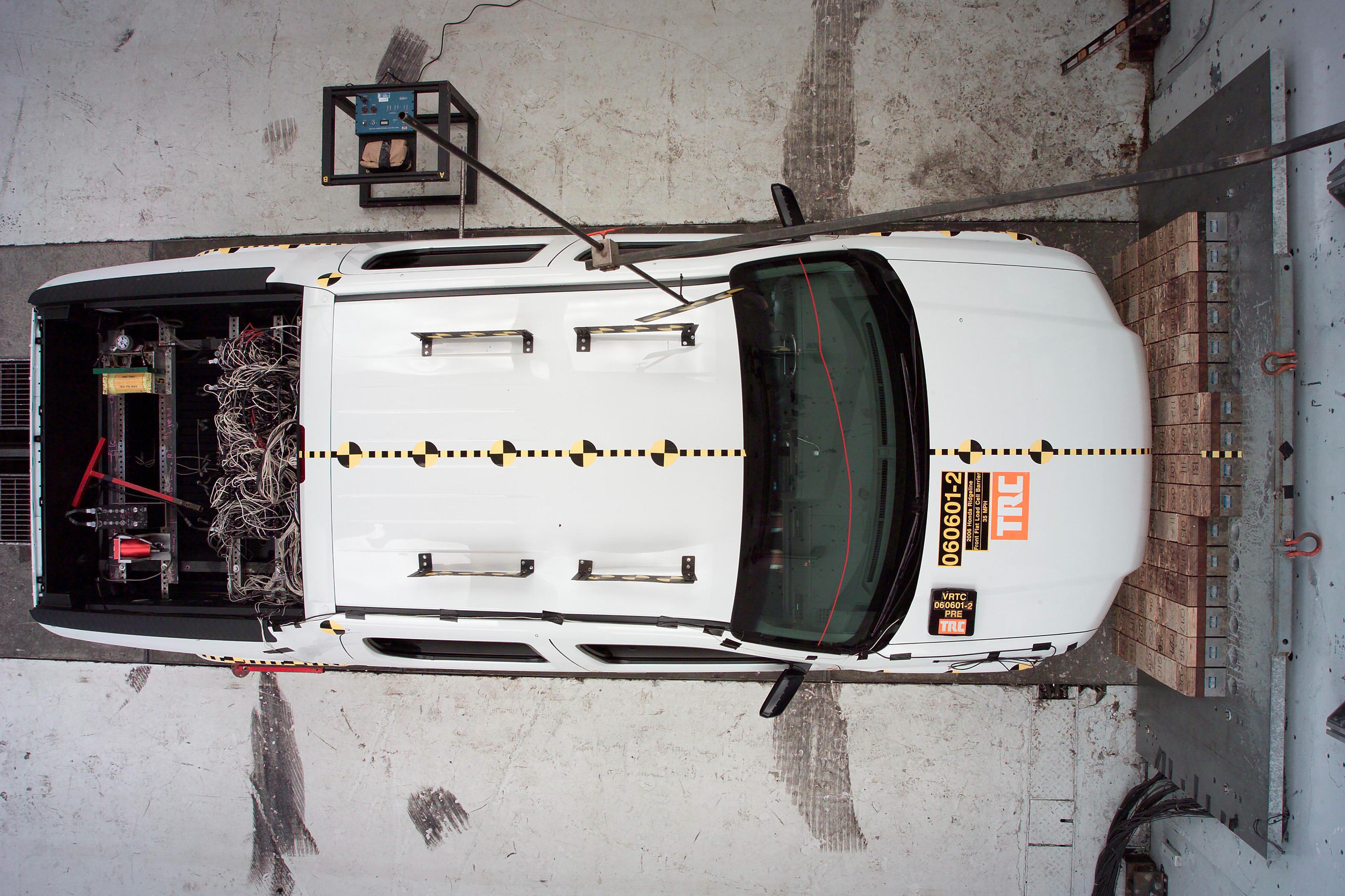 2006 HONDA RIDGELINE crash image