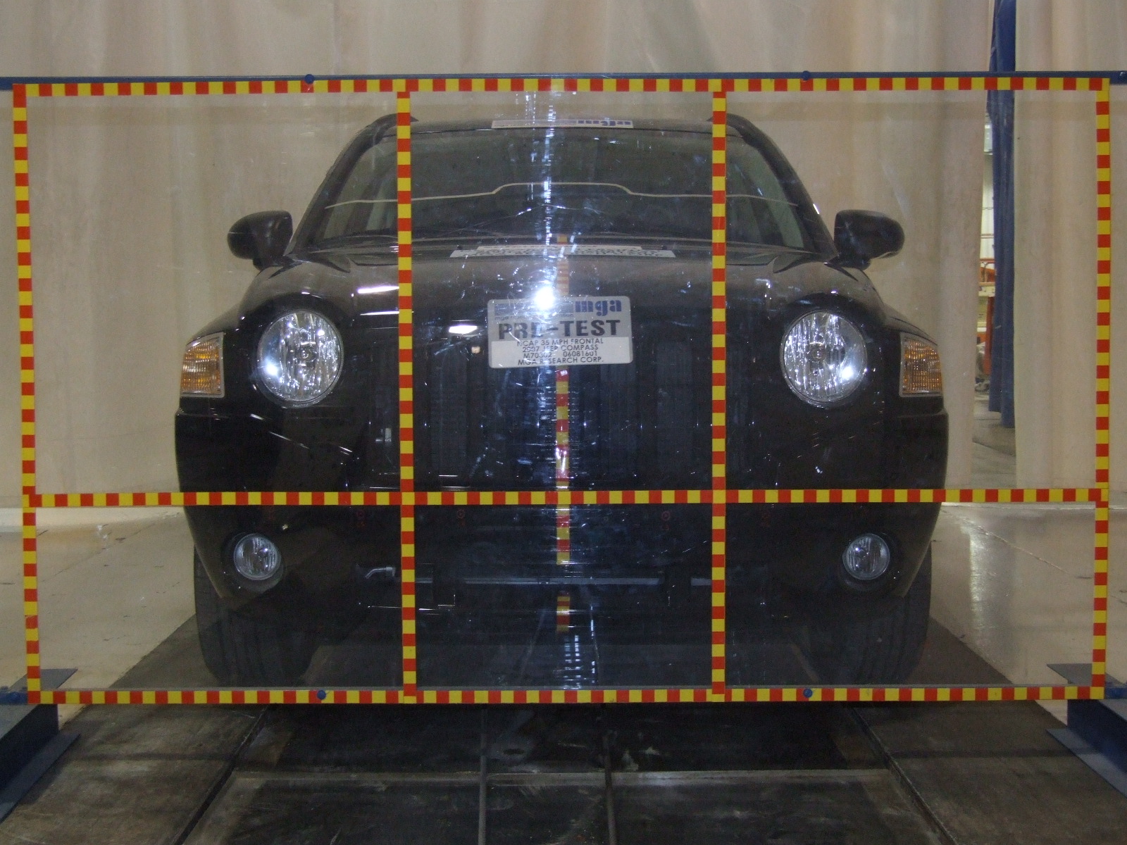 2007 JEEP COMPASS crash-test photo