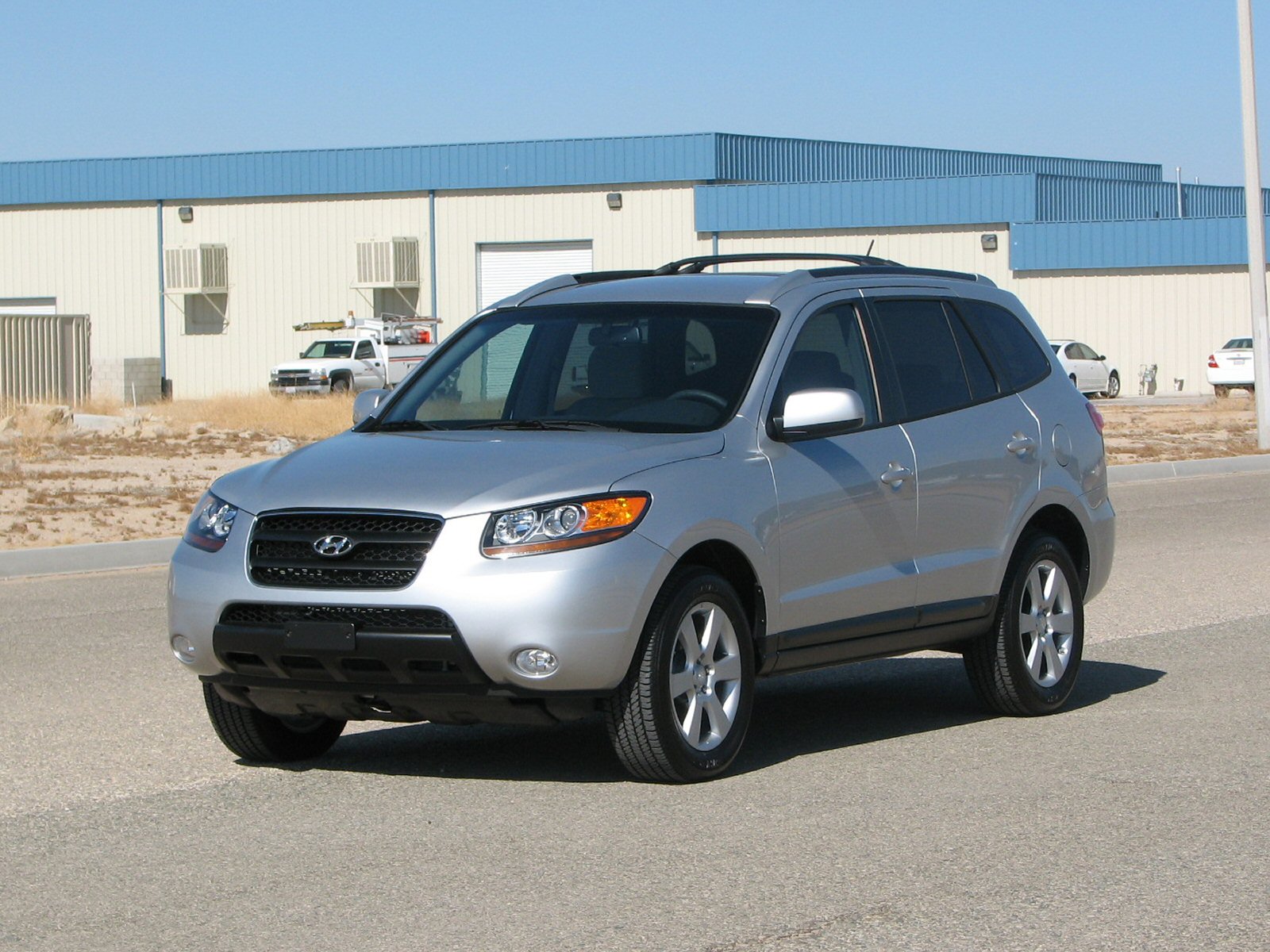 2007 HYUNDAI SANTA FE crash image