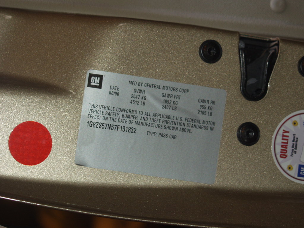 2007 SATURN AURA crash image 10