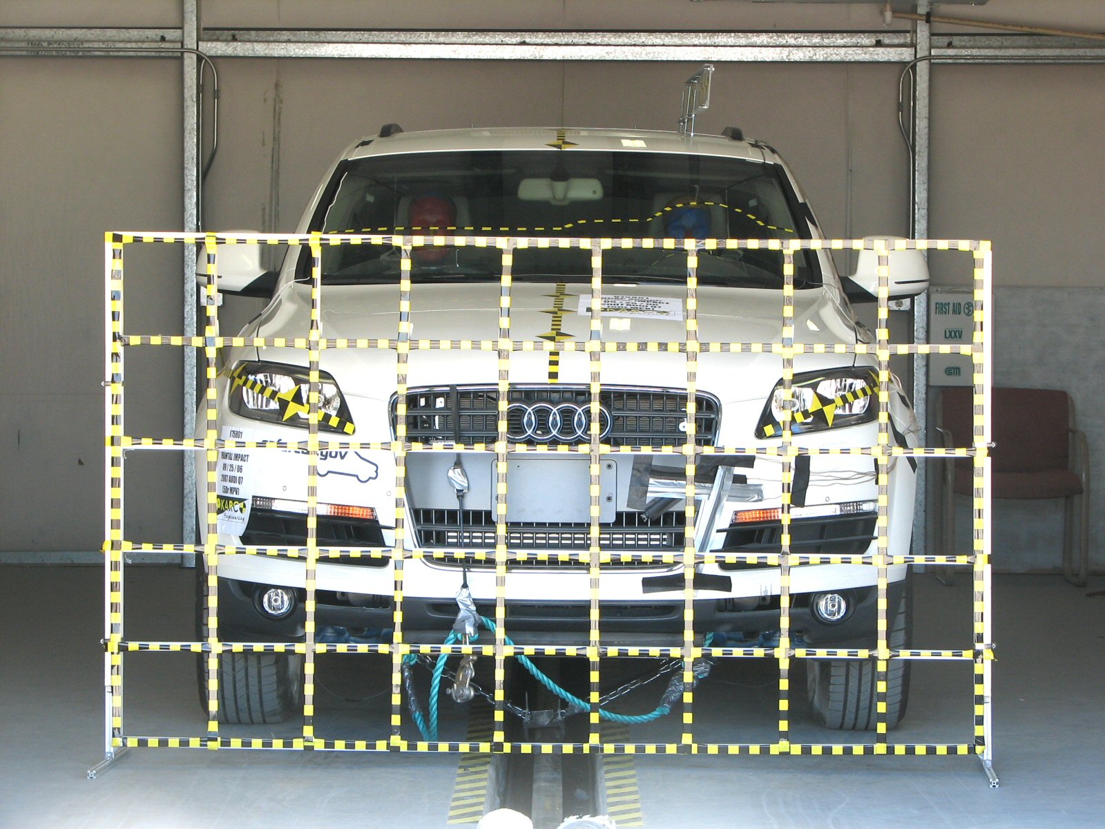 2007 AUDI Q7 crash image