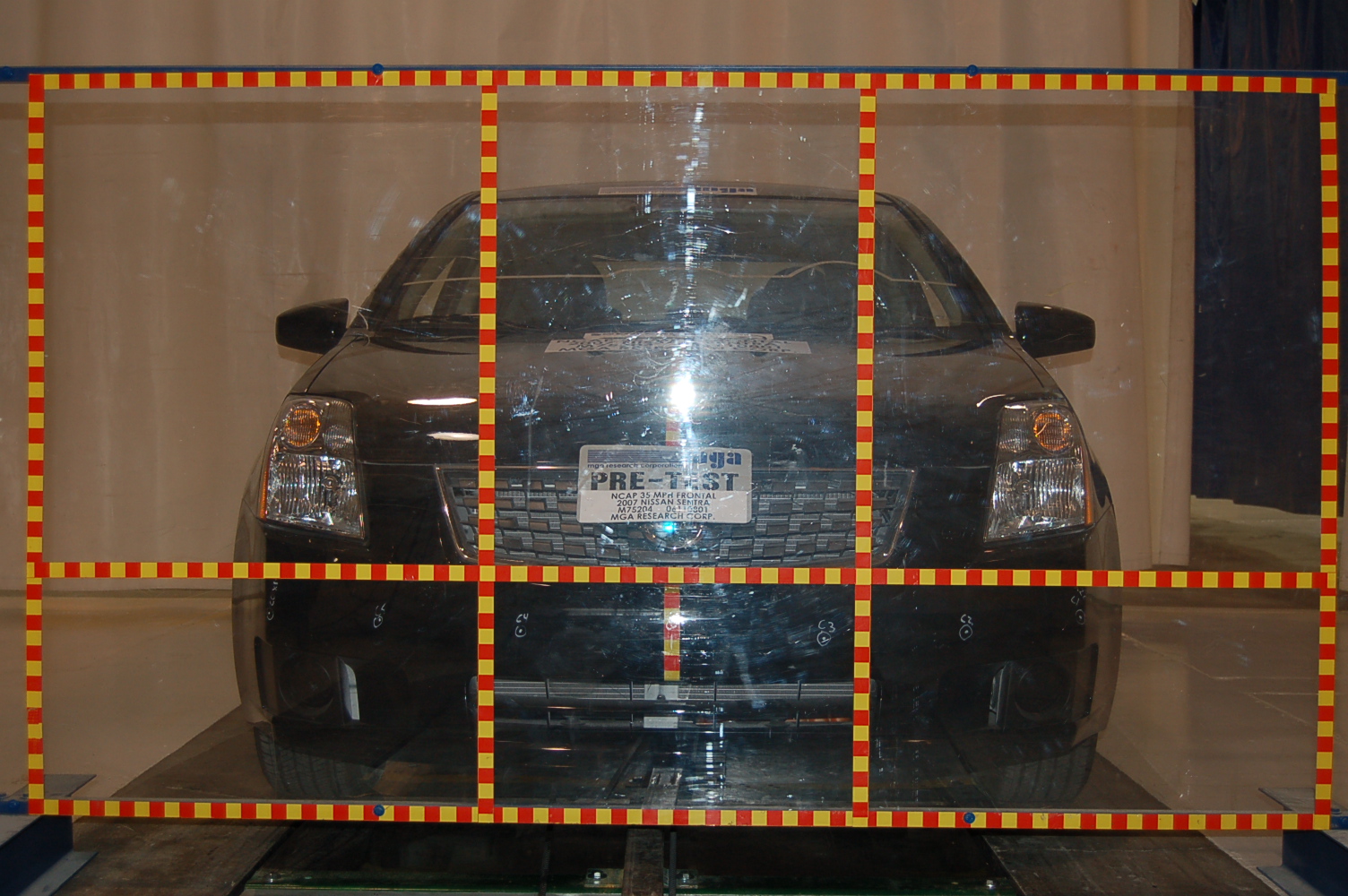 2007 NISSAN SENTRA crash-test photo