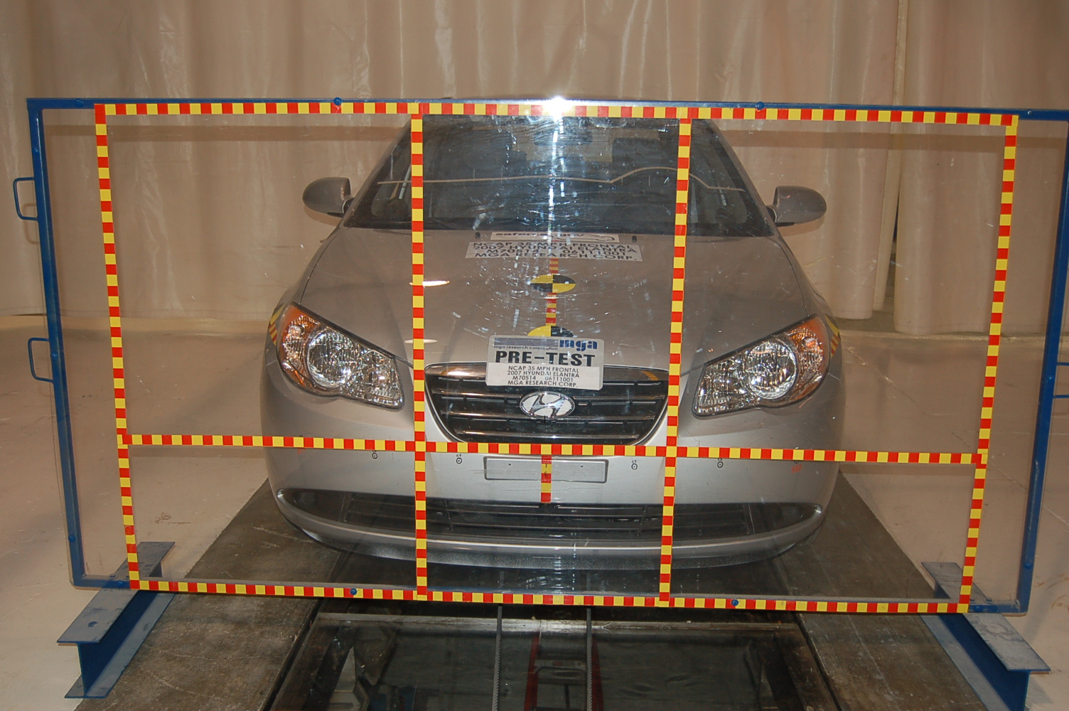 2007 HYUNDAI ELANTRA crash-test photo