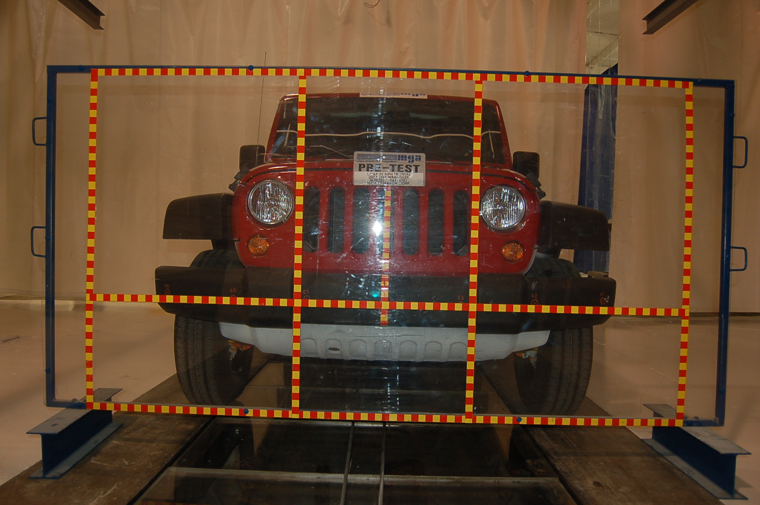 2007 JEEP WRANGLER crash image