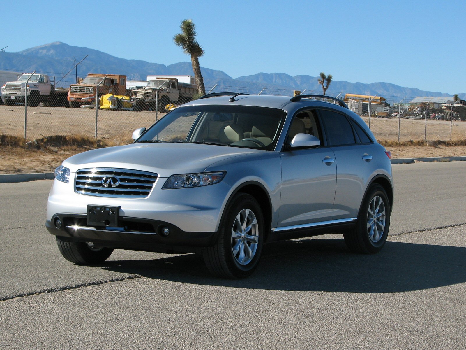 2007 INFINITI FX35 crash image