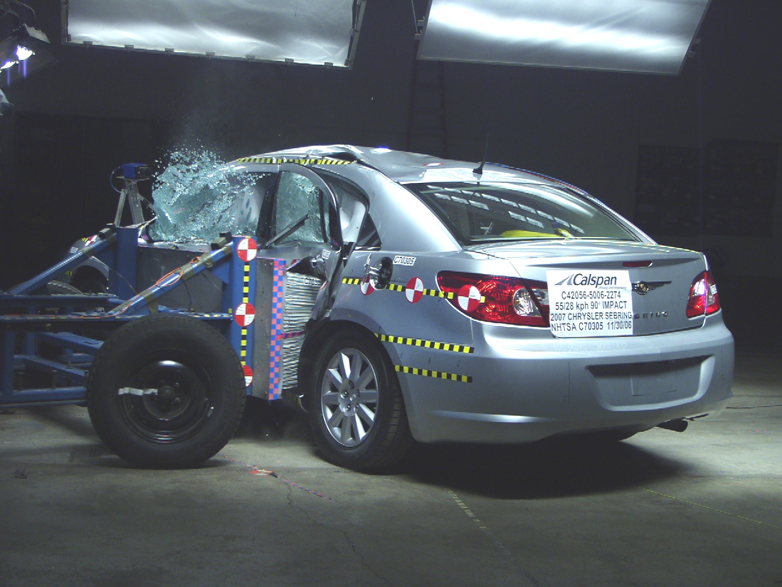 2007 CHRYSLER SEBRING crash image