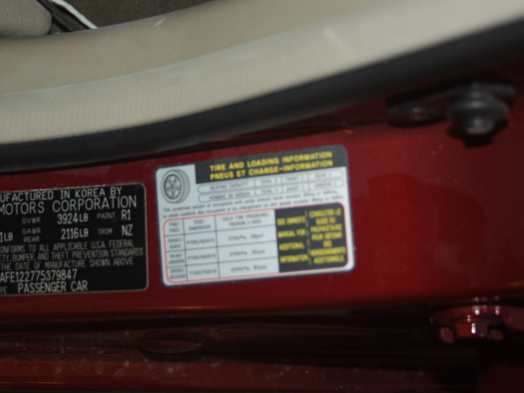 2007 KIA SPECTRA crash image 15