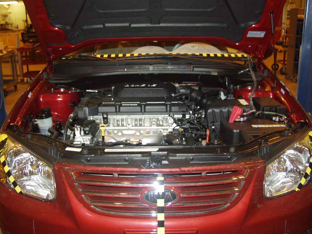 2007 KIA SPECTRA crash image 17