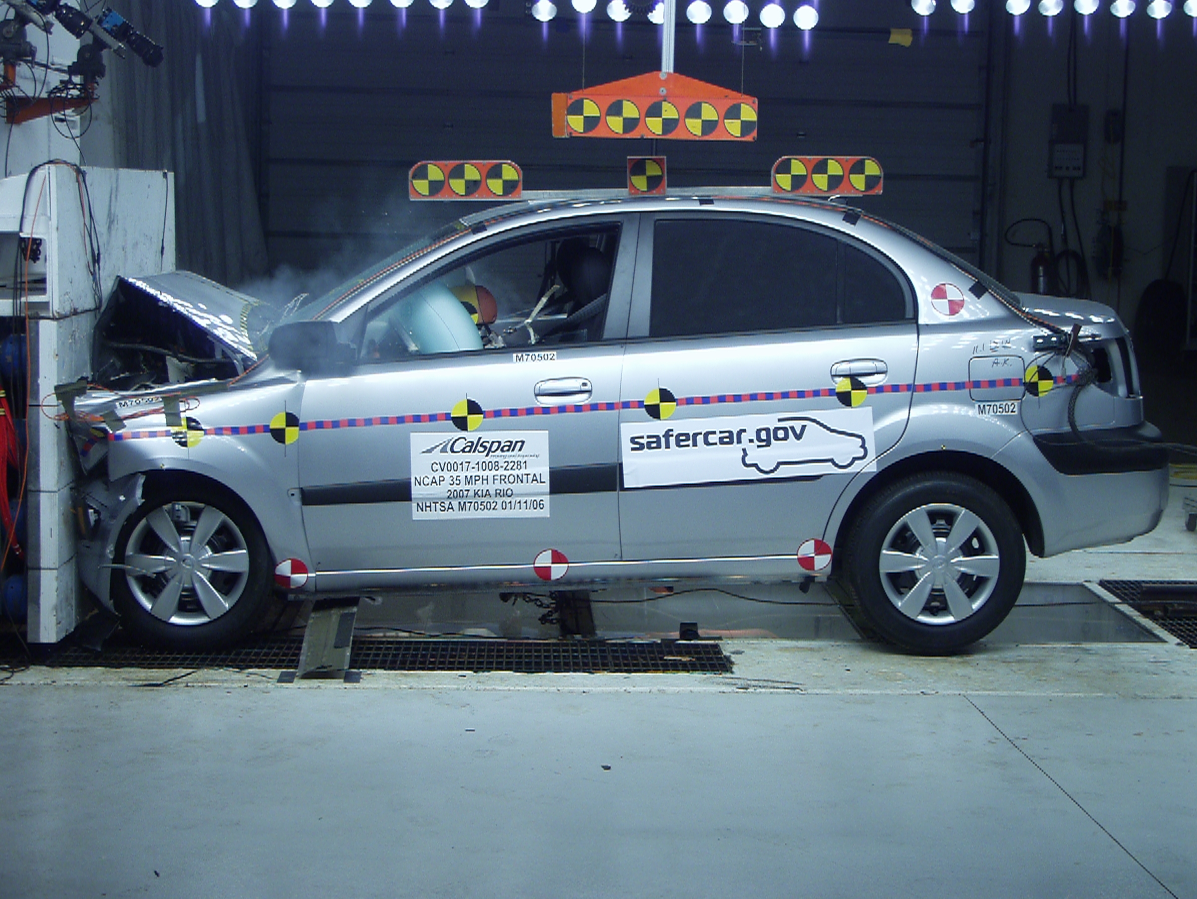 2007 KIA RIO crash image