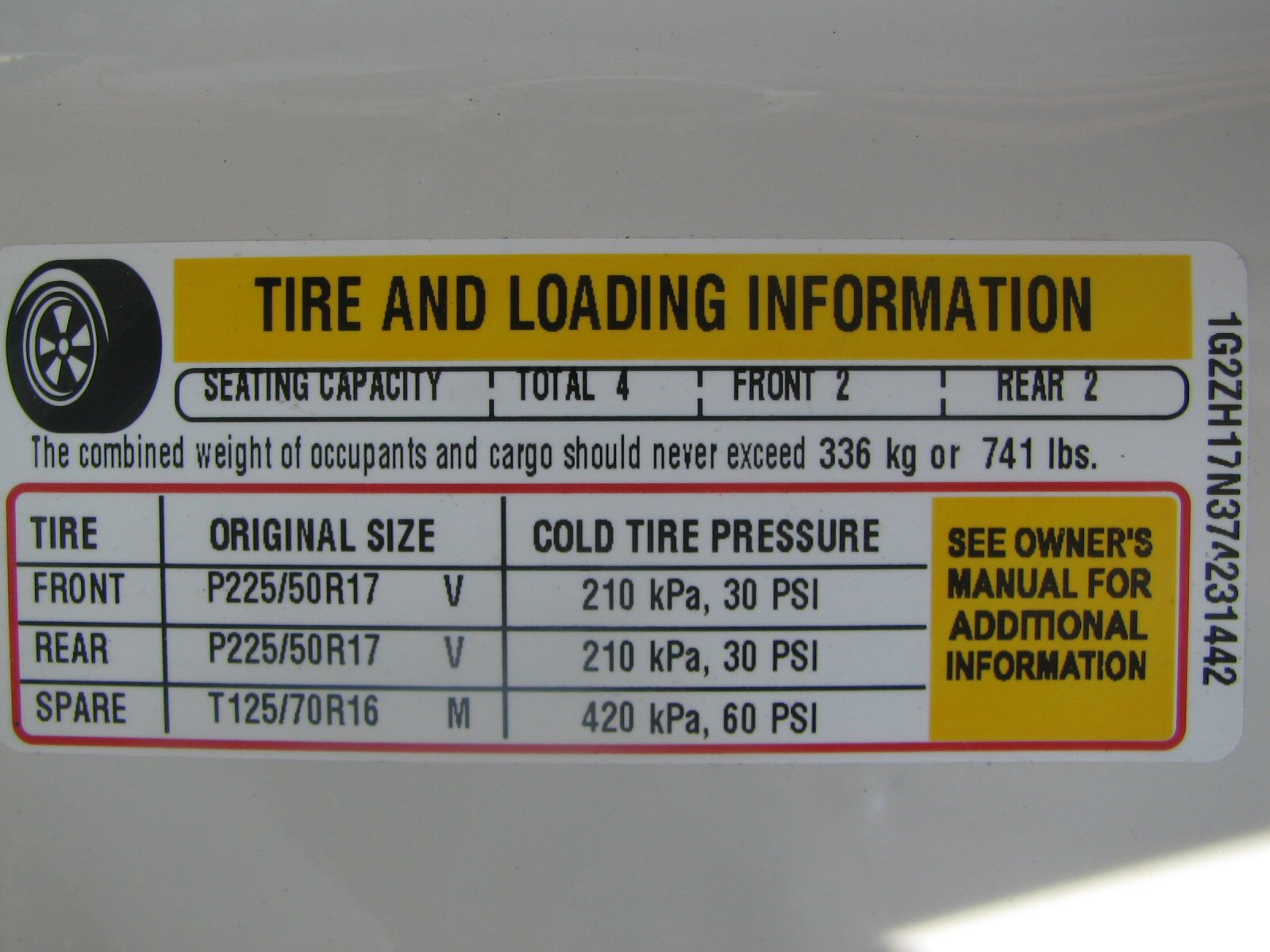 2007 PONTIAC G6 crash image 22