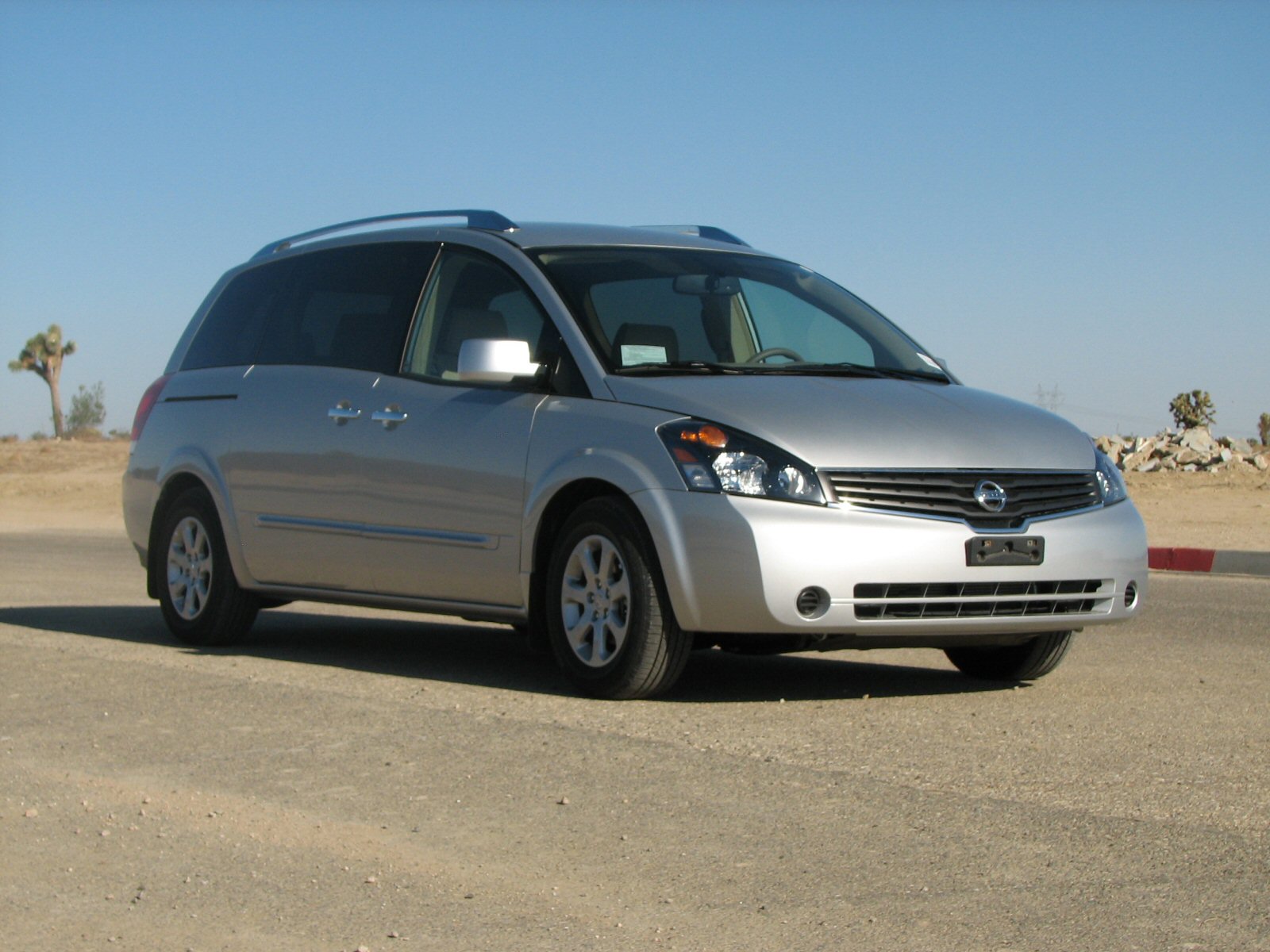 2007 NISSAN QUEST crash image