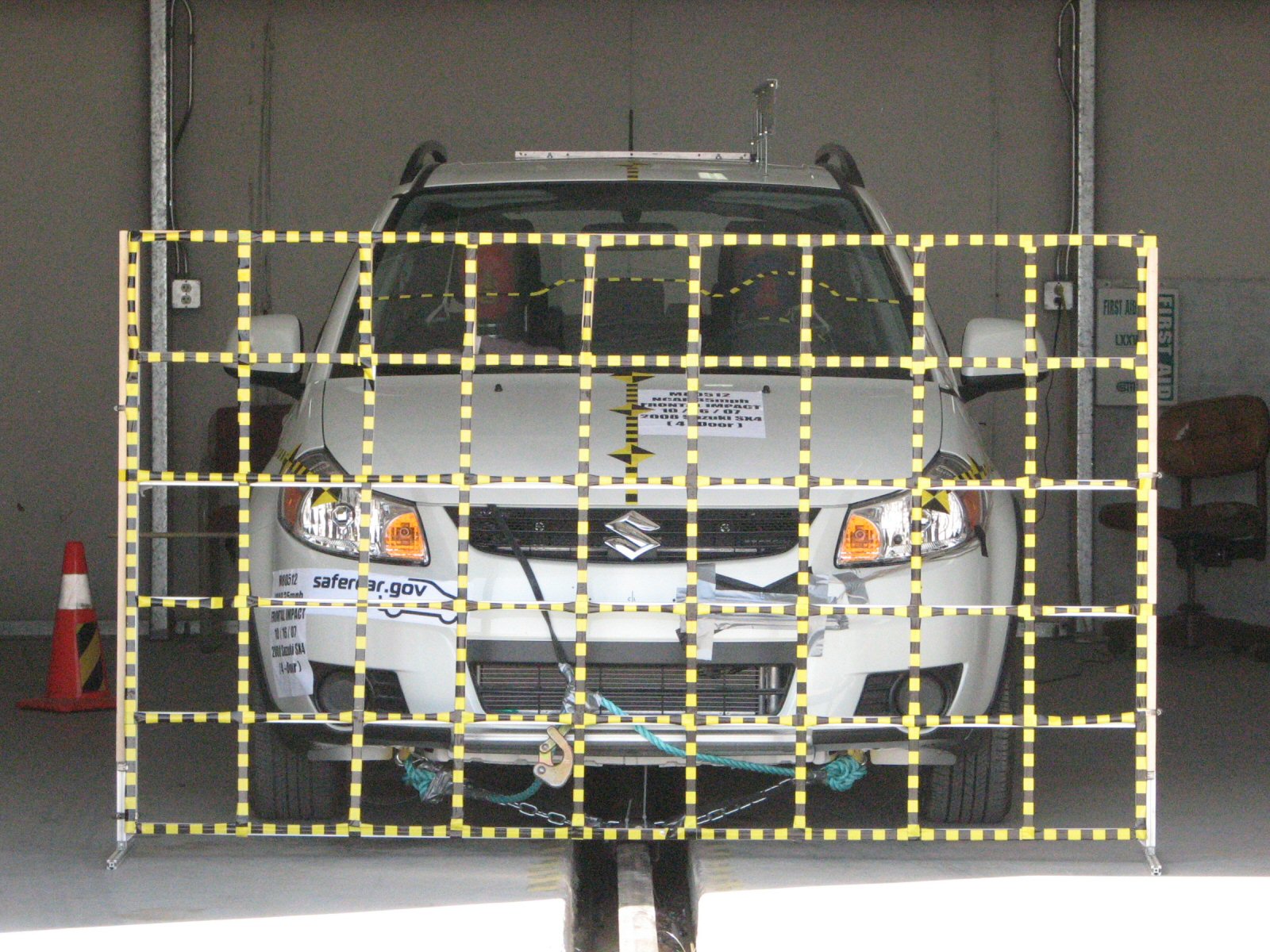 2008 SUZUKI SX4 crash image