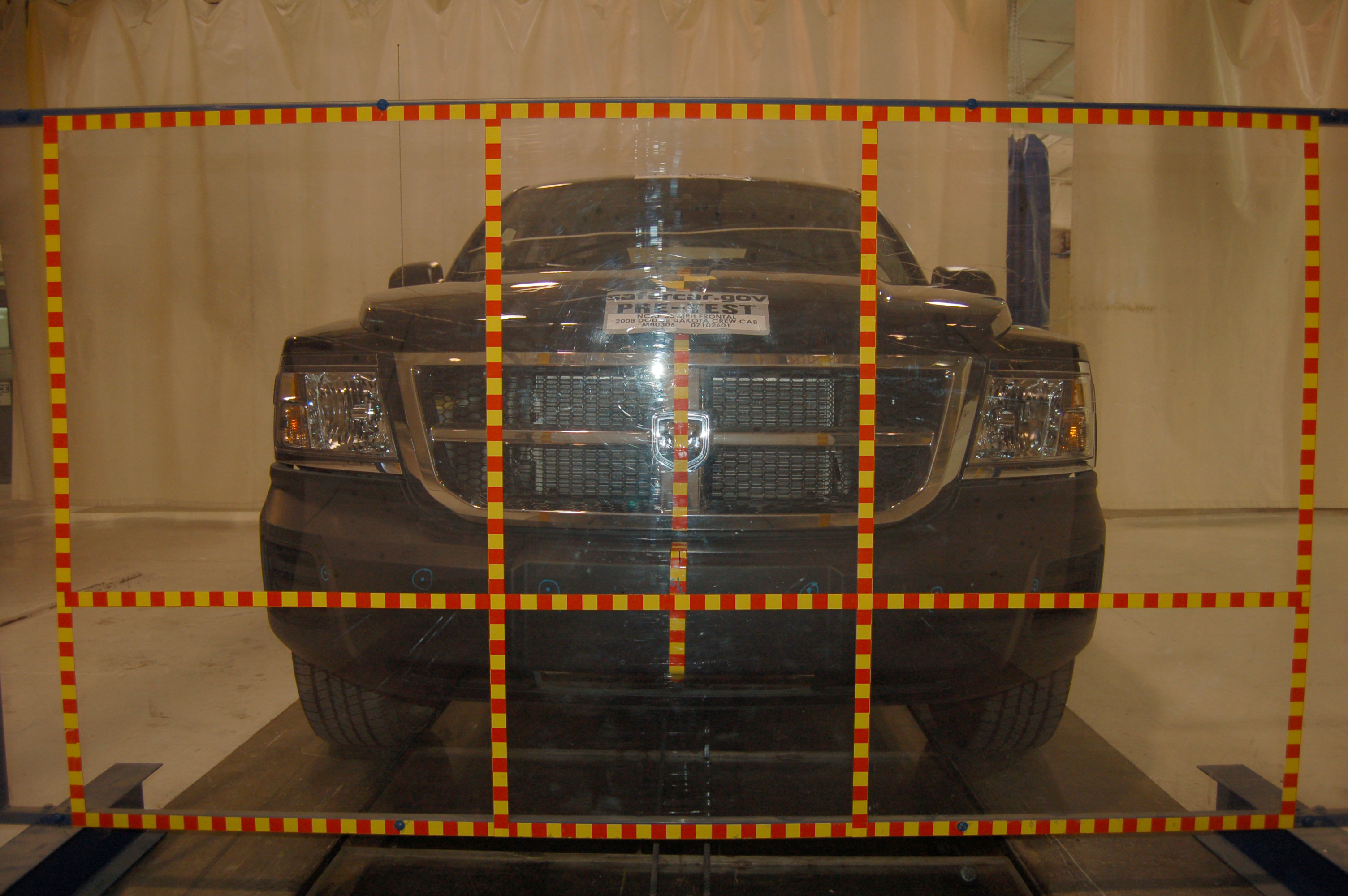2008 DODGE DAKOTA crash image