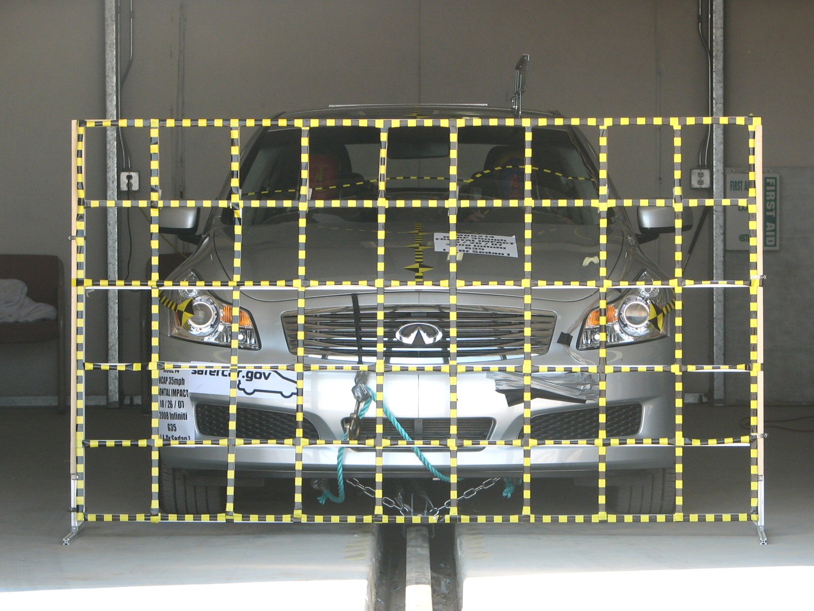 2008 INFINITI G35 crash image