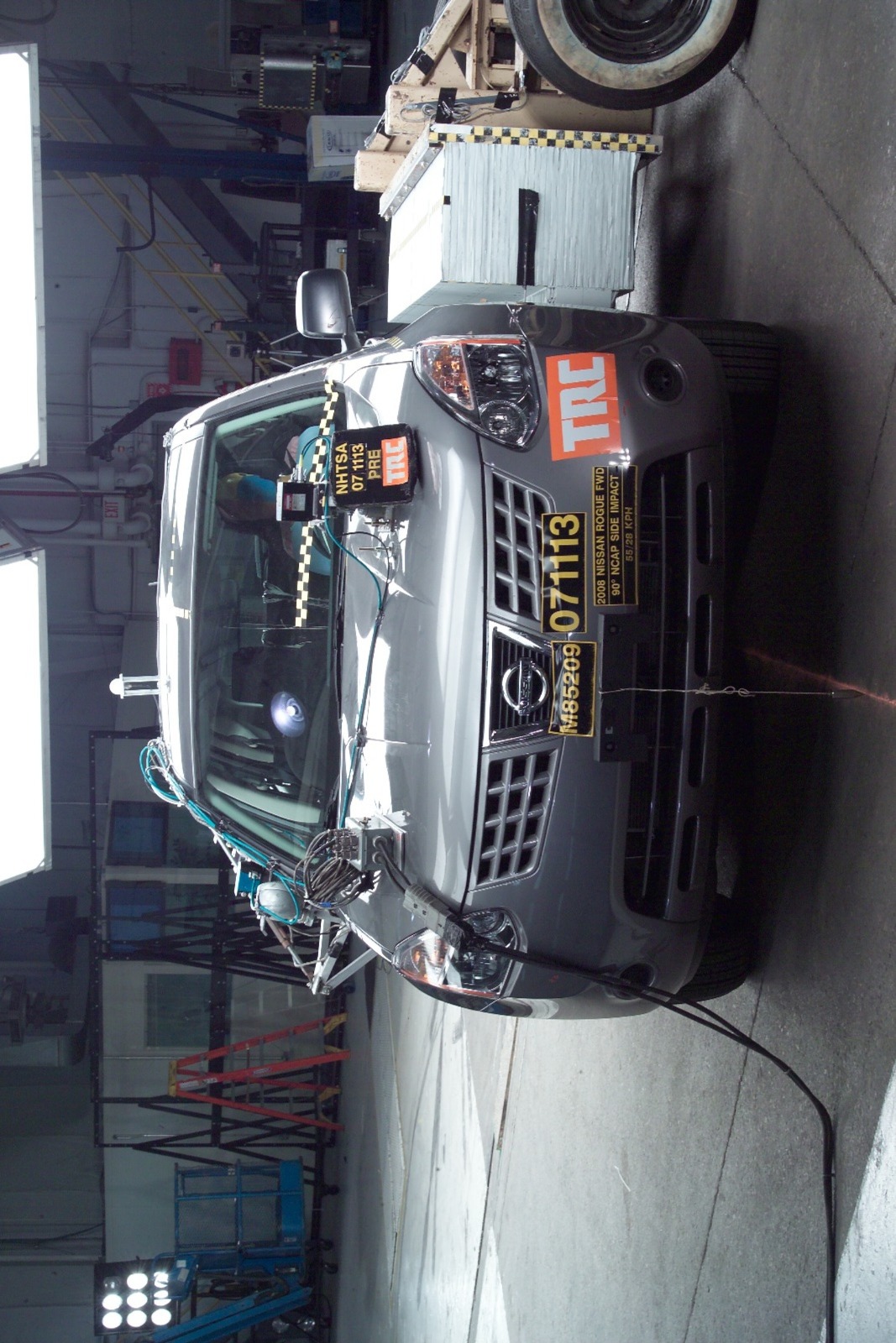 2008 NISSAN ROGUE crash image