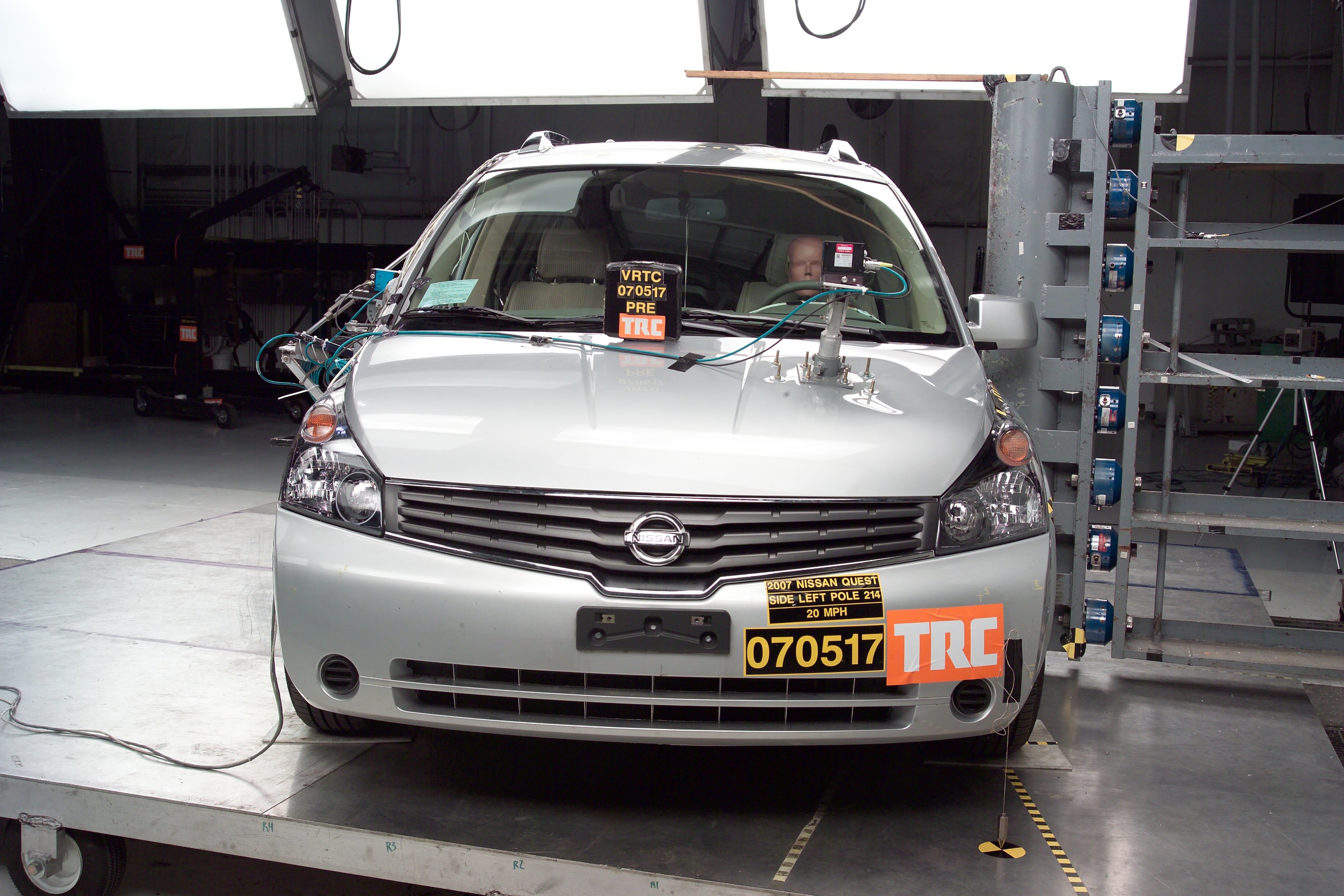 2007 NISSAN QUEST crash image