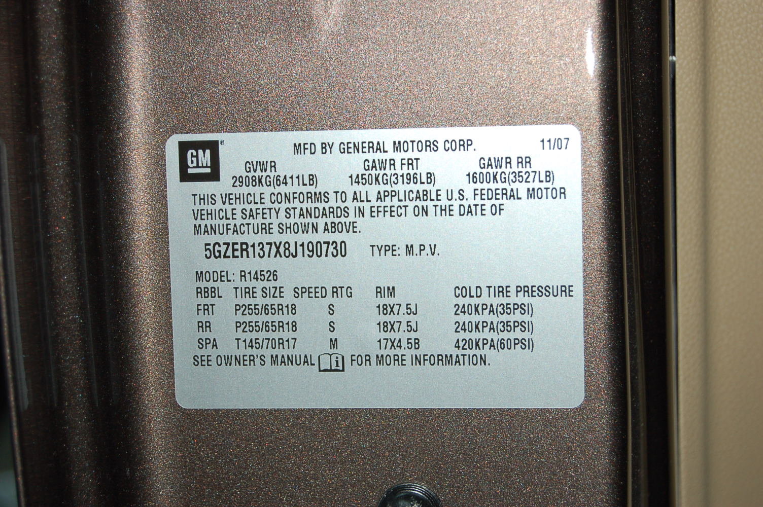 2008 SATURN OTHER crash image