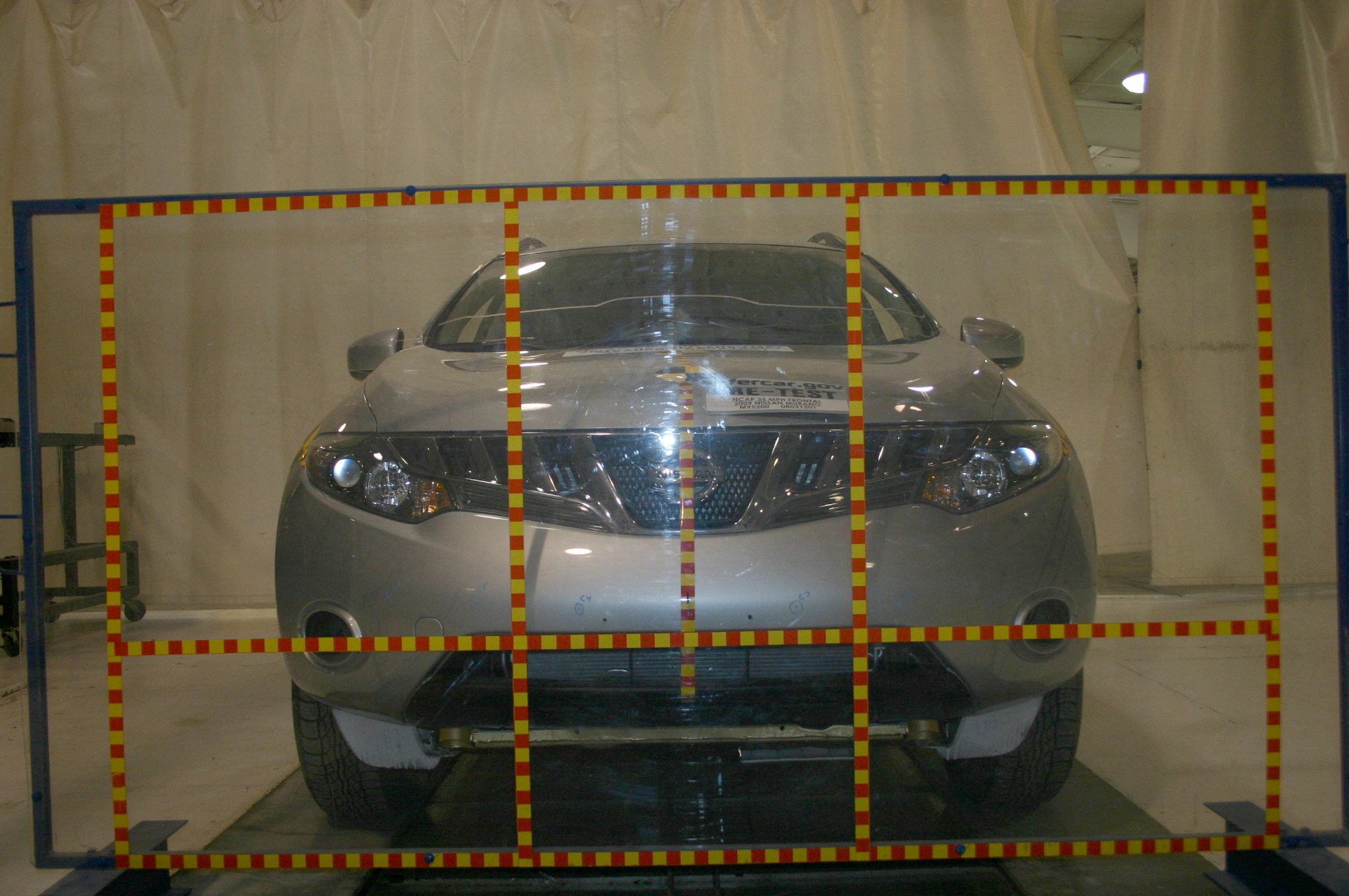 2009 NISSAN MURANO crash image