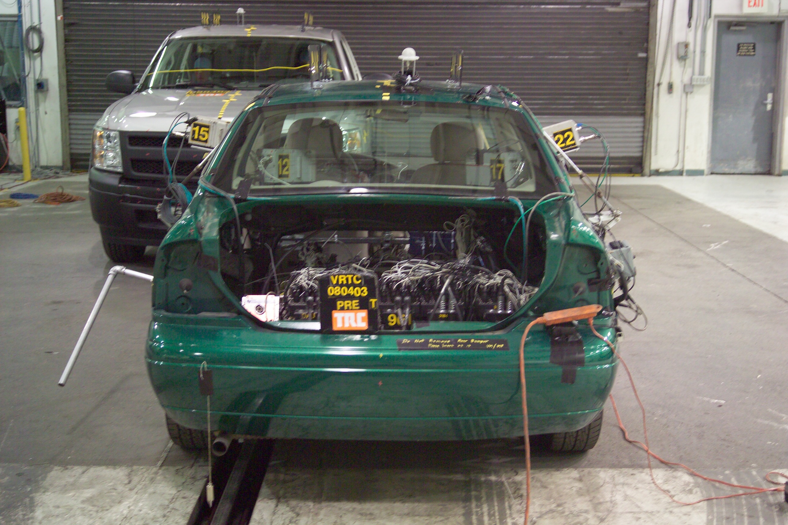 2007 CHEVROLET SILVERADO crash image