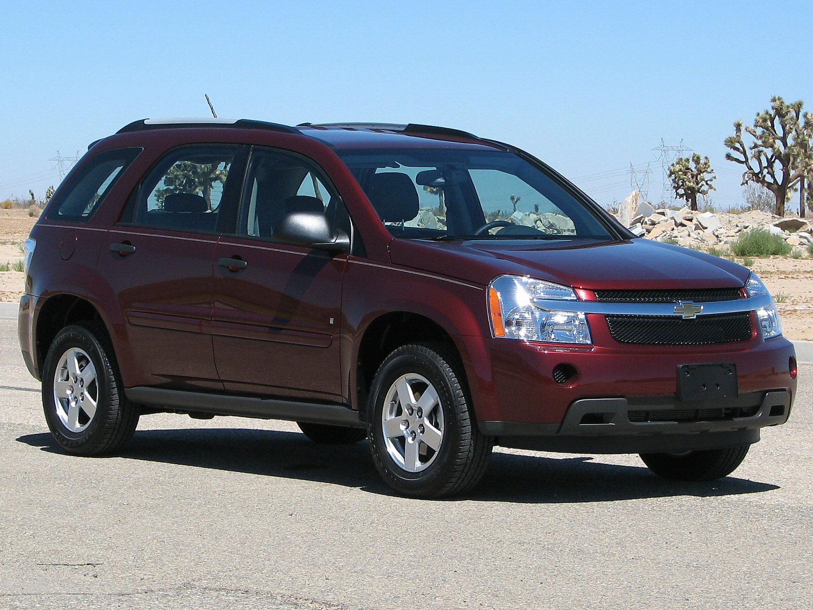 2009 CHEVROLET EQUINOX crash-test photo