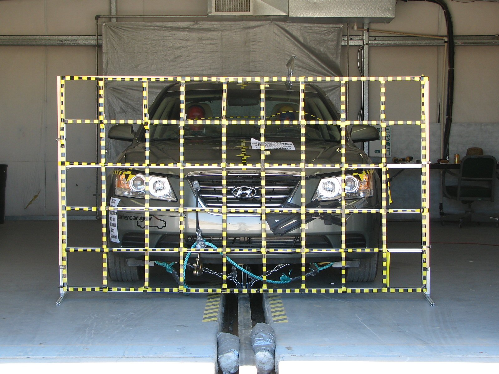 2009 HYUNDAI SONATA crash image