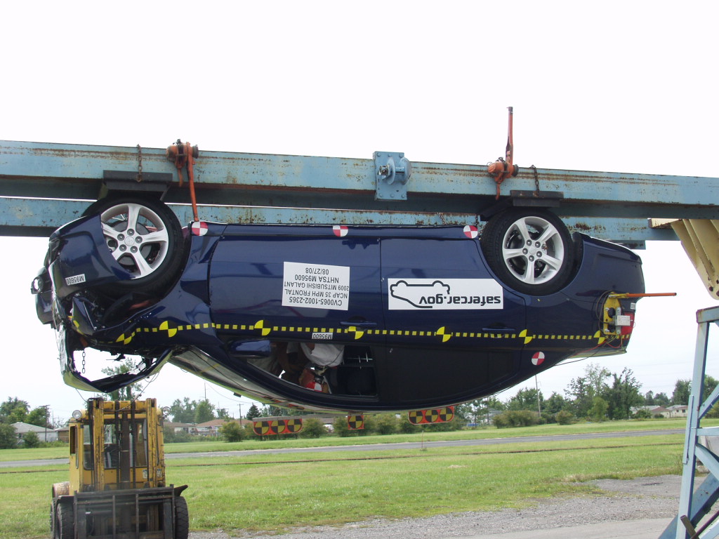 2009 MITSUBISHI GALANT crash image