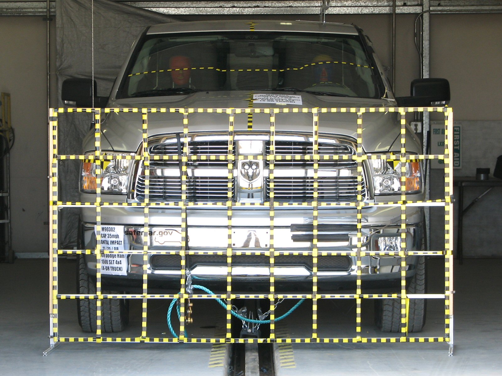 2009 DODGE RAM1500 crash image