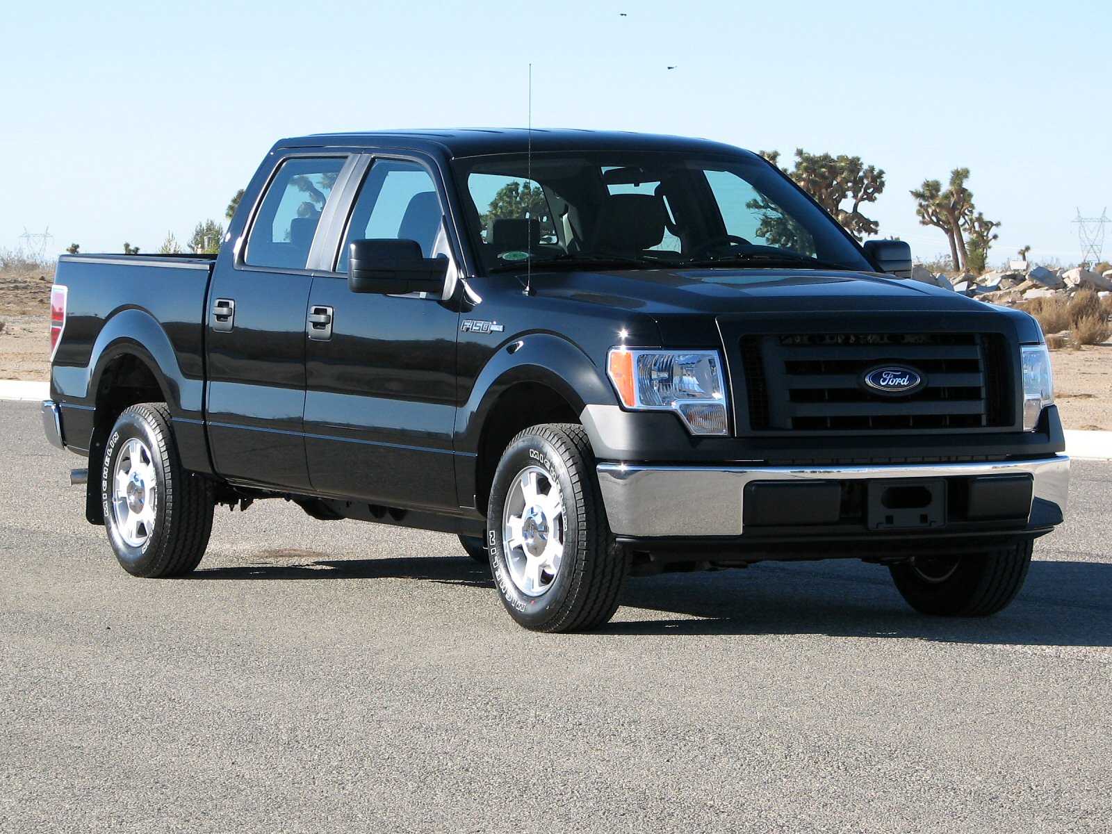 2009 FORD F150 PICKUP crash image
