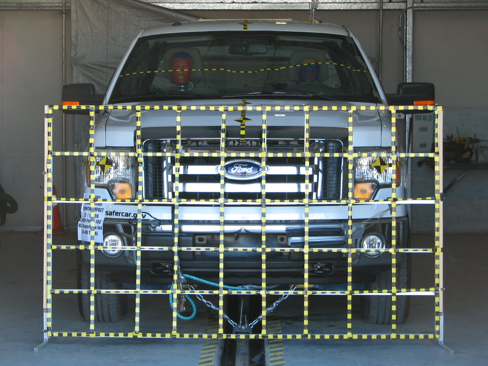 2009 FORD F150 PICKUP crash image