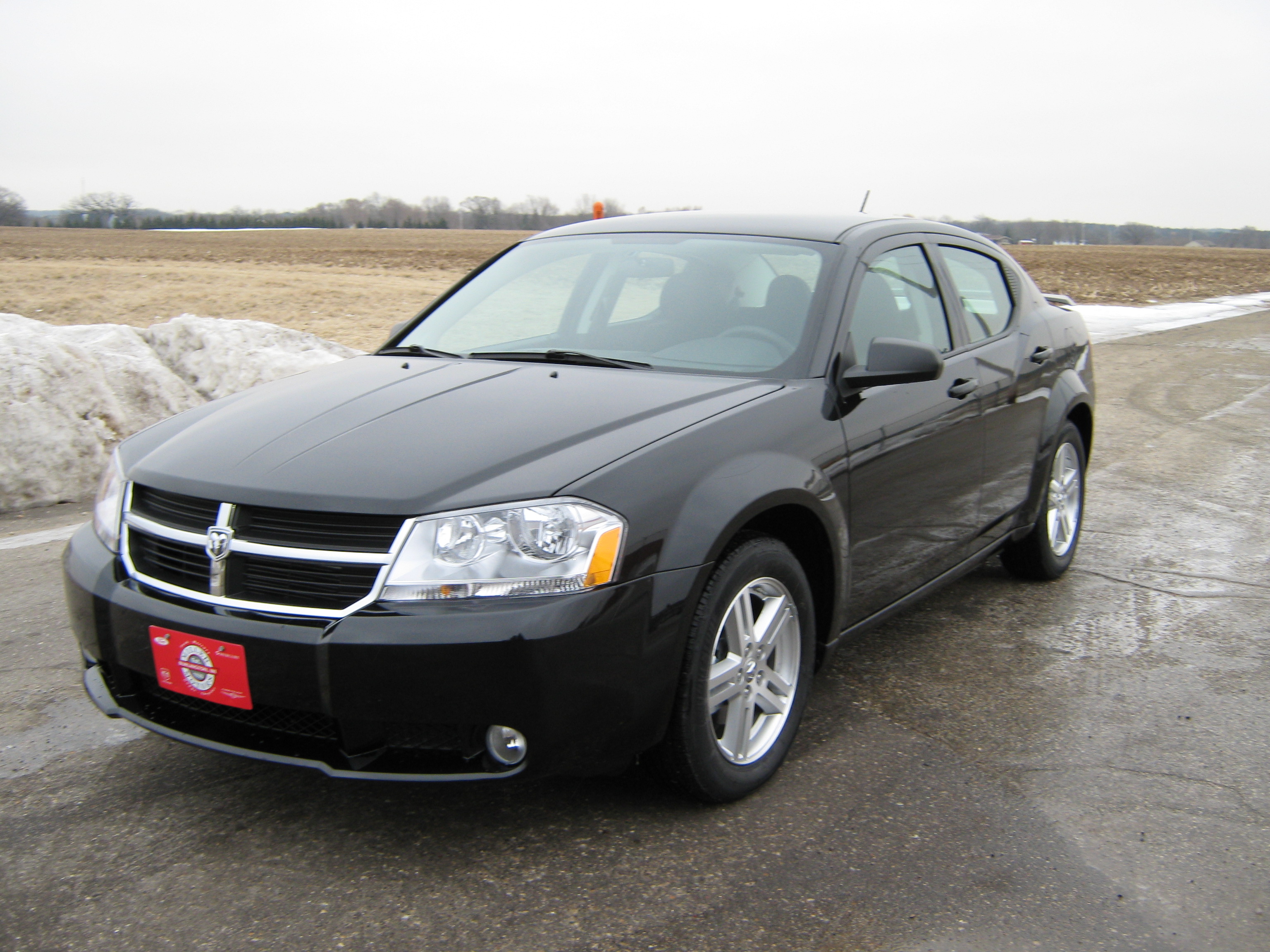 2009 DODGE AVENGER crash image