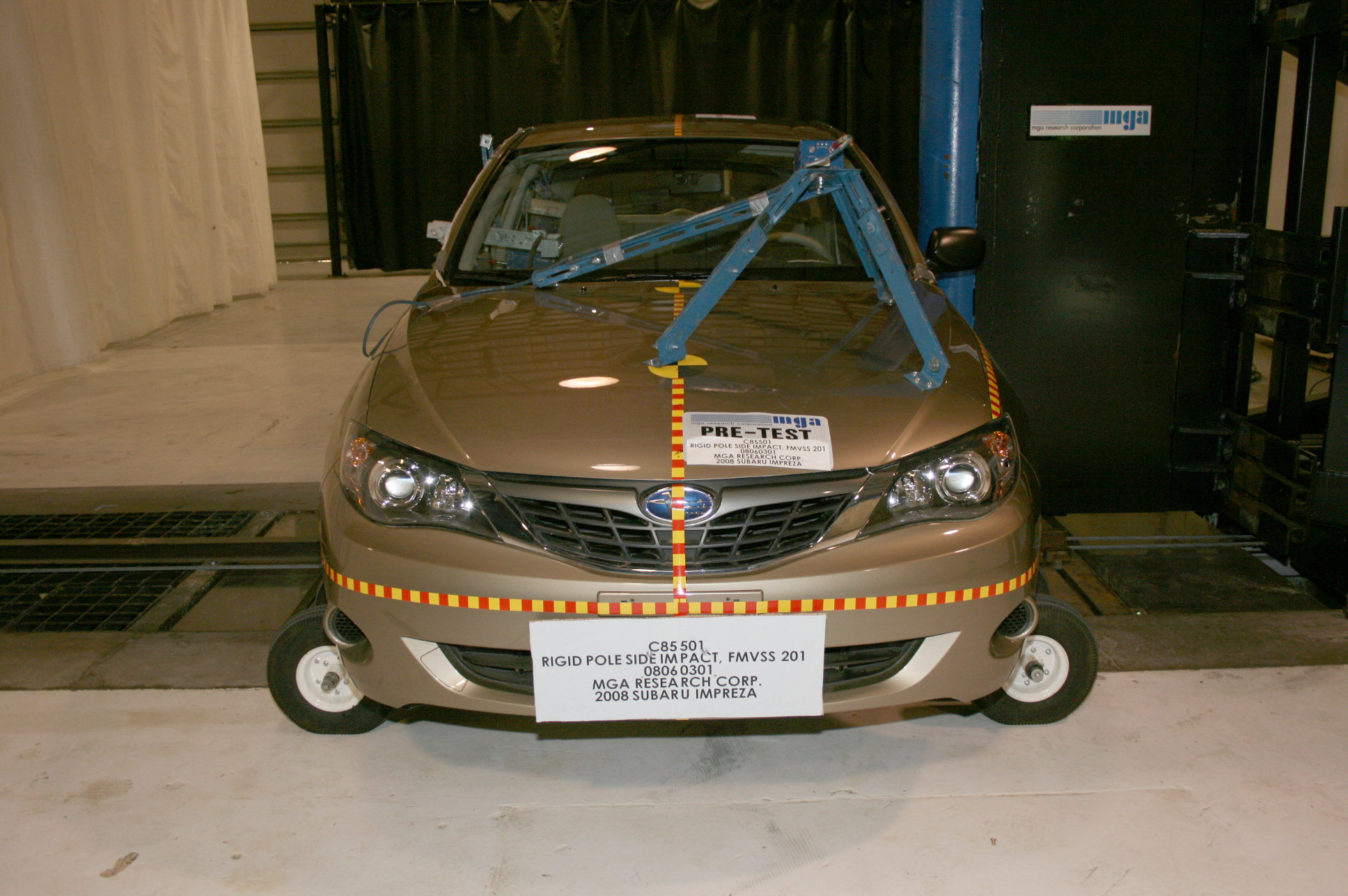 2008 SUBARU IMPREZA crash-test photo