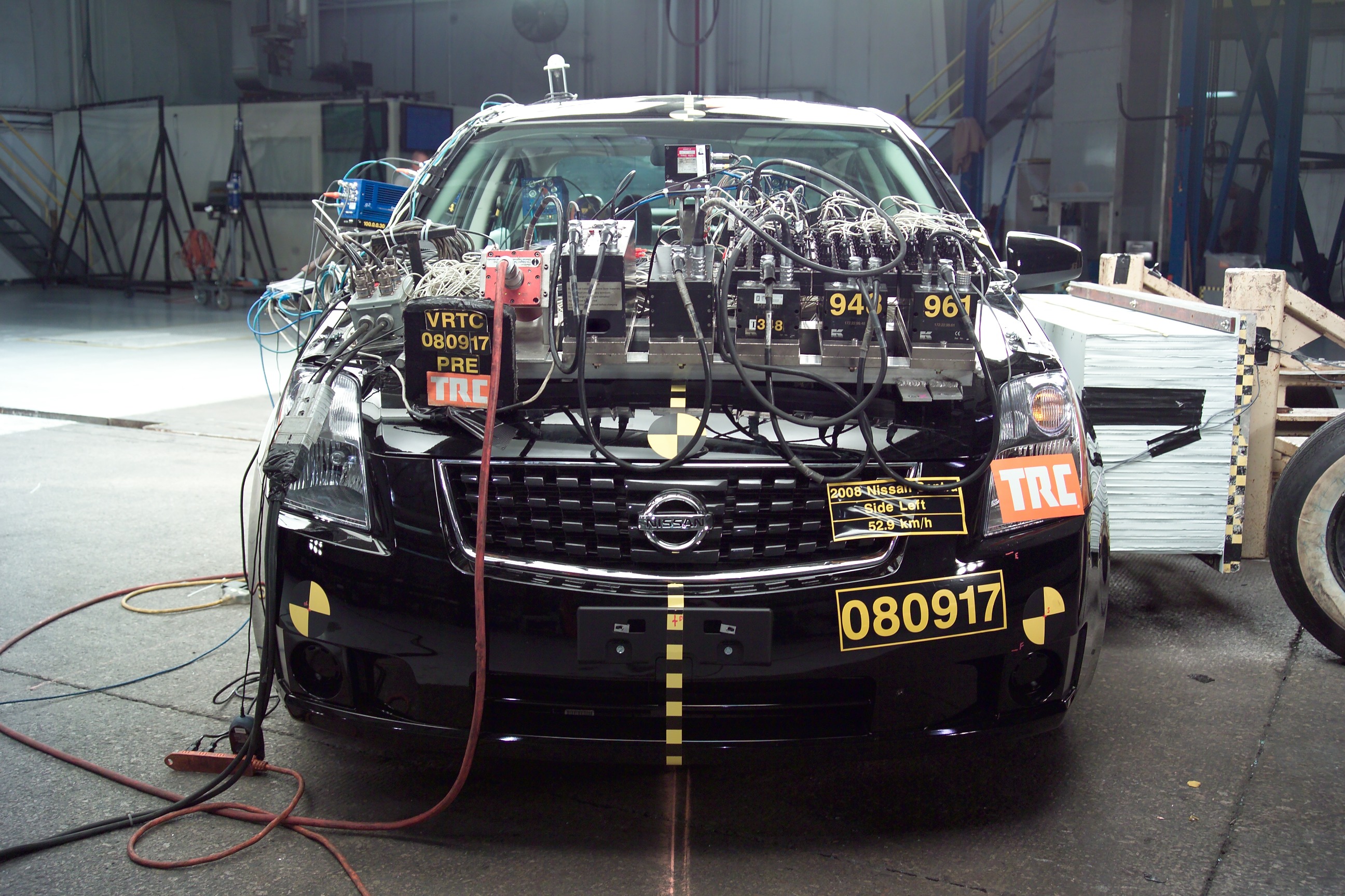 2008 NISSAN SENTRA crash image