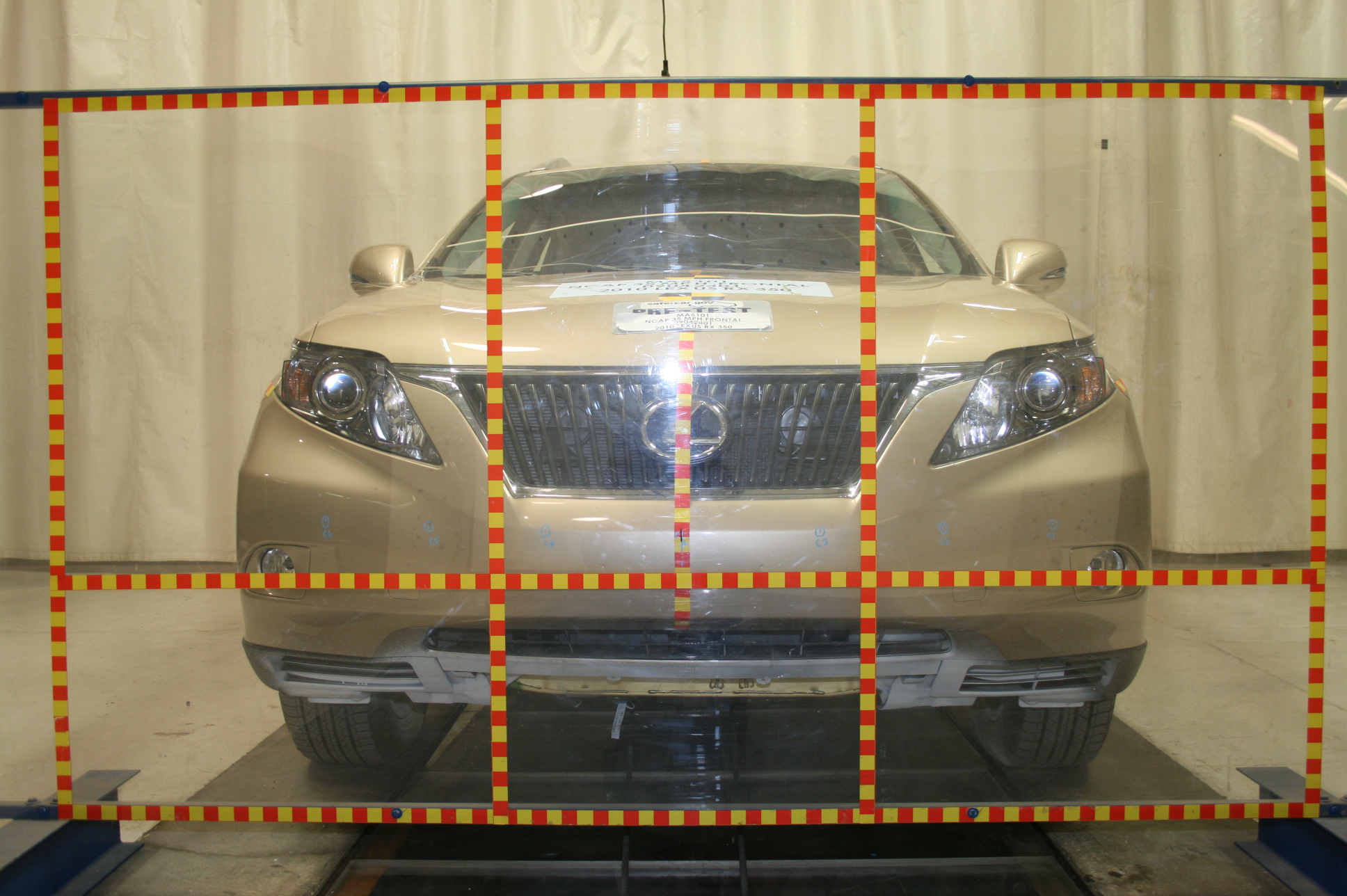 2010 LEXUS RX 350 crash image