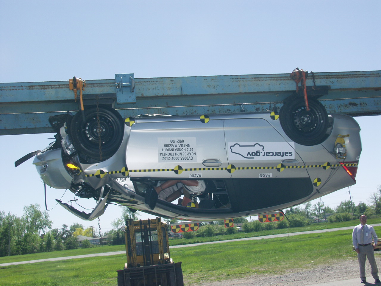 2010 HONDA INSIGHT crash image
