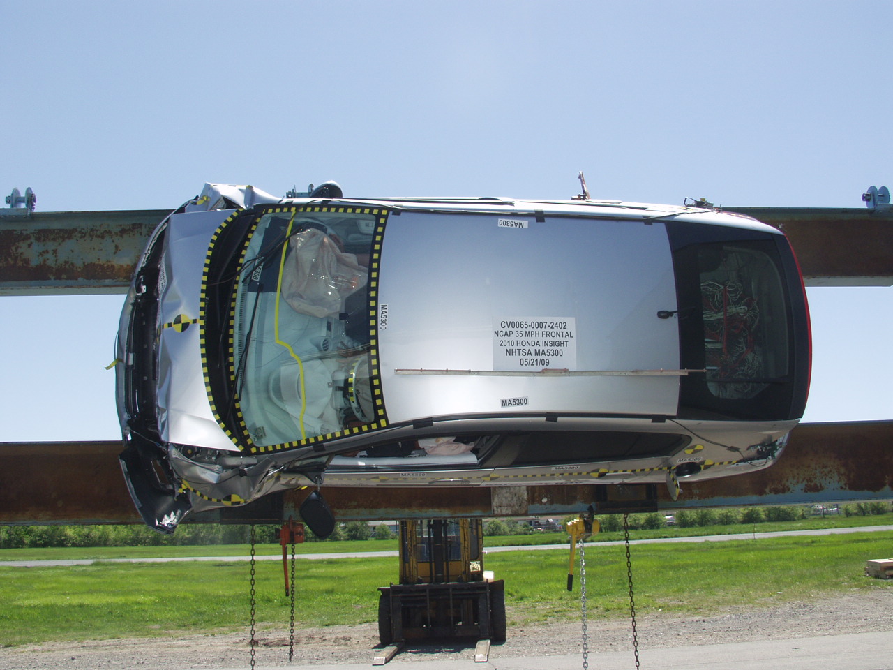 2010 HONDA INSIGHT crash image 12